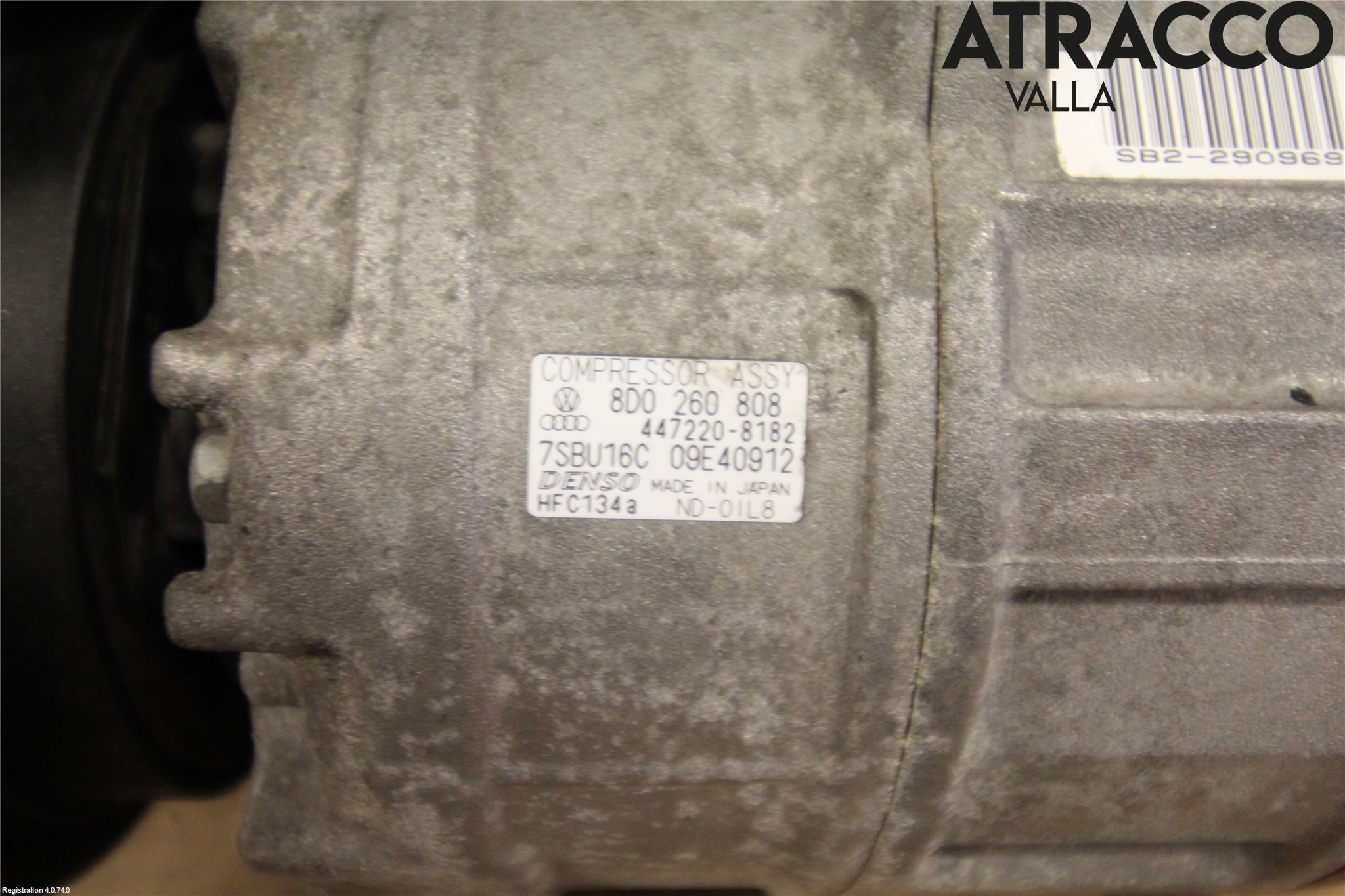 Volkswagen VW PASSAT 01-05 Varme Ac Kompressor
