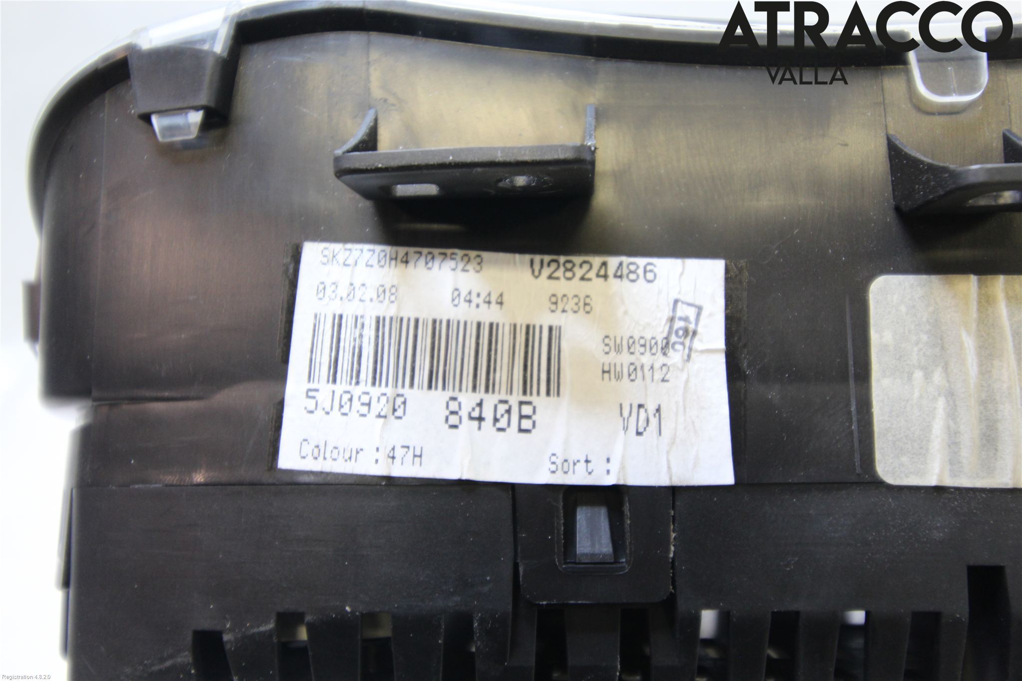Skoda FABIA 07-14 Instr Kombinert