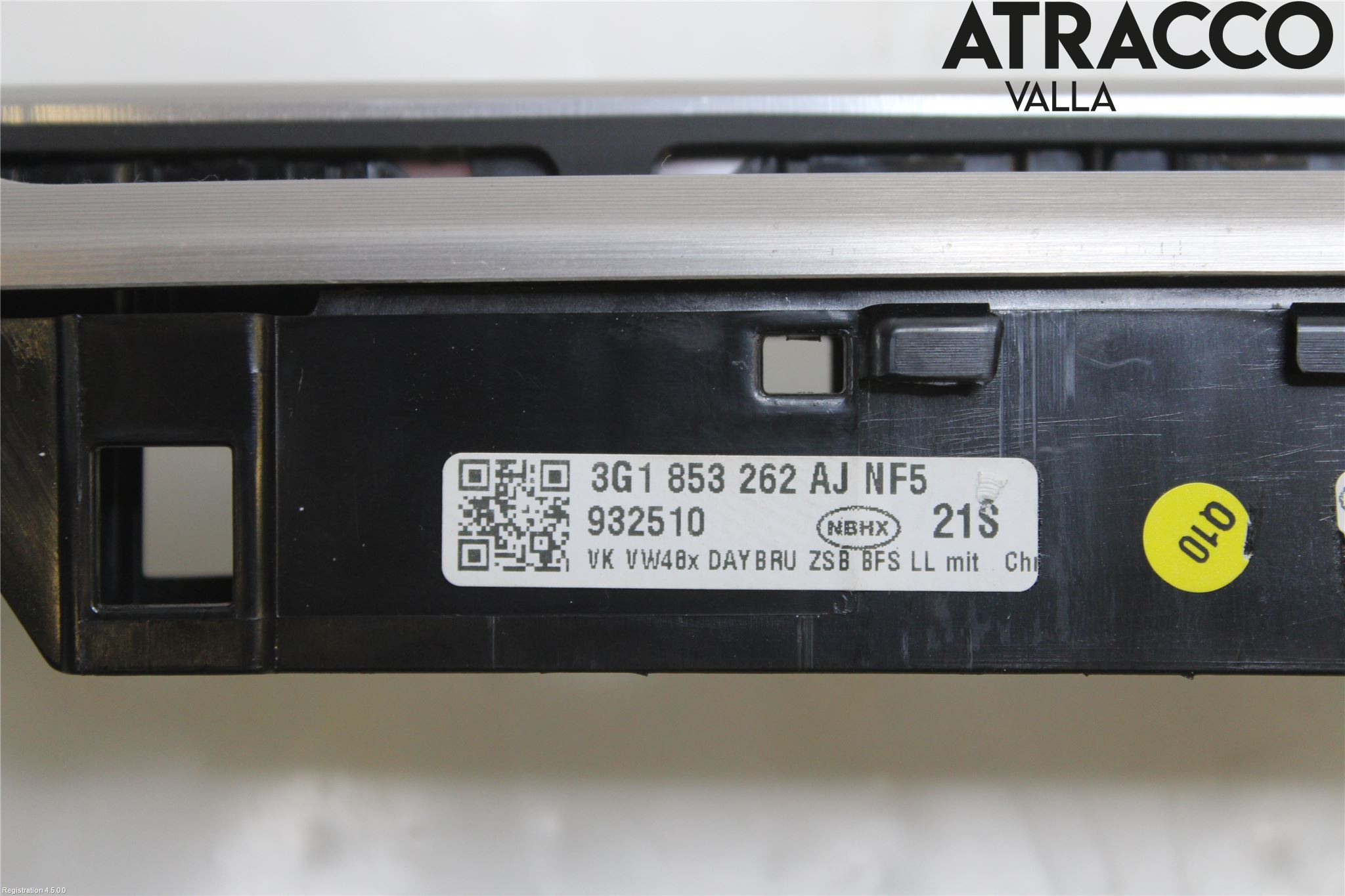 Volkswagen VW PASSAT 15-19 Innr Dekor Instrbord