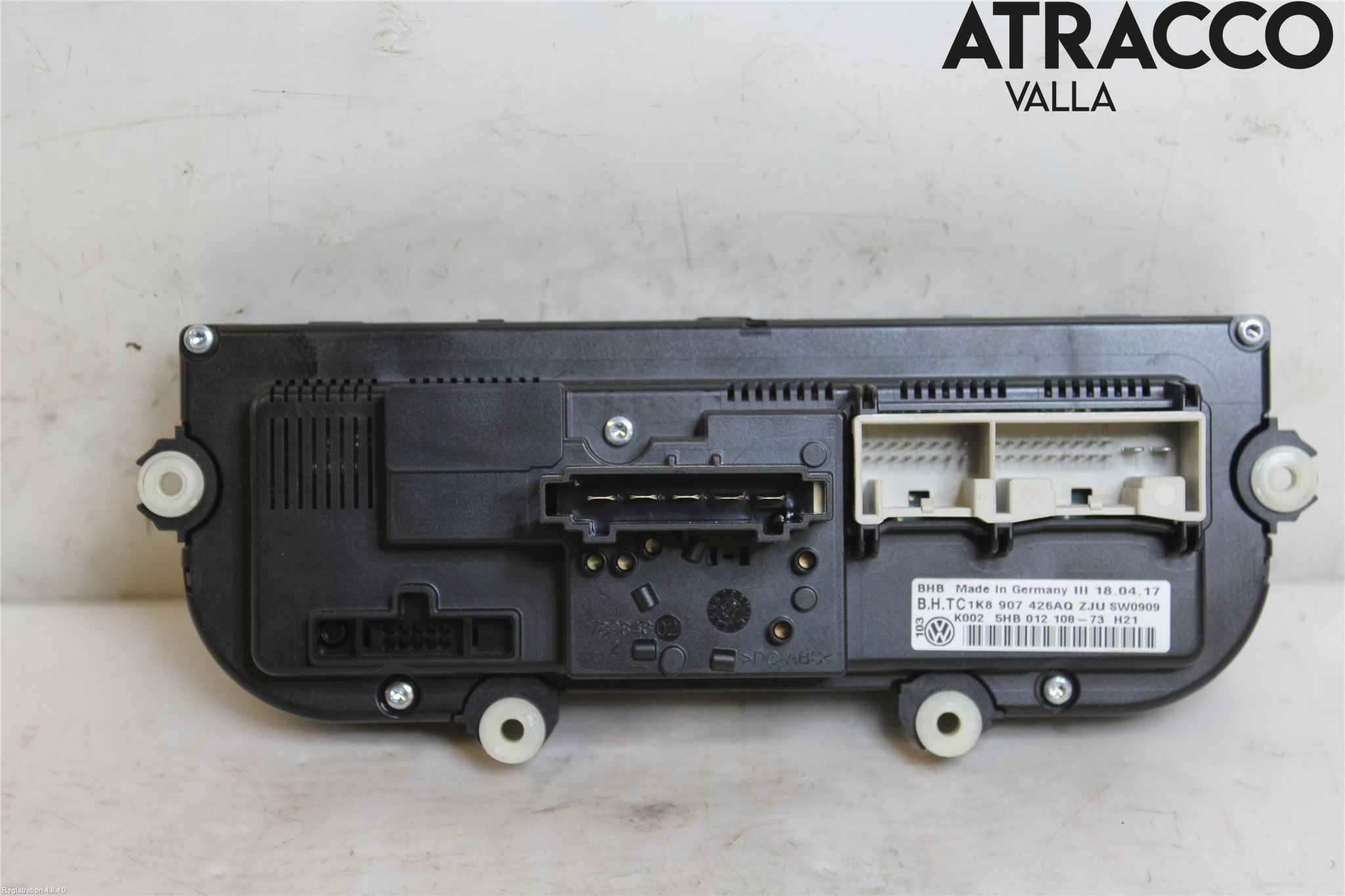 Volkswagen VW CADDY 16-20 Varme Ac Betjening-Display
