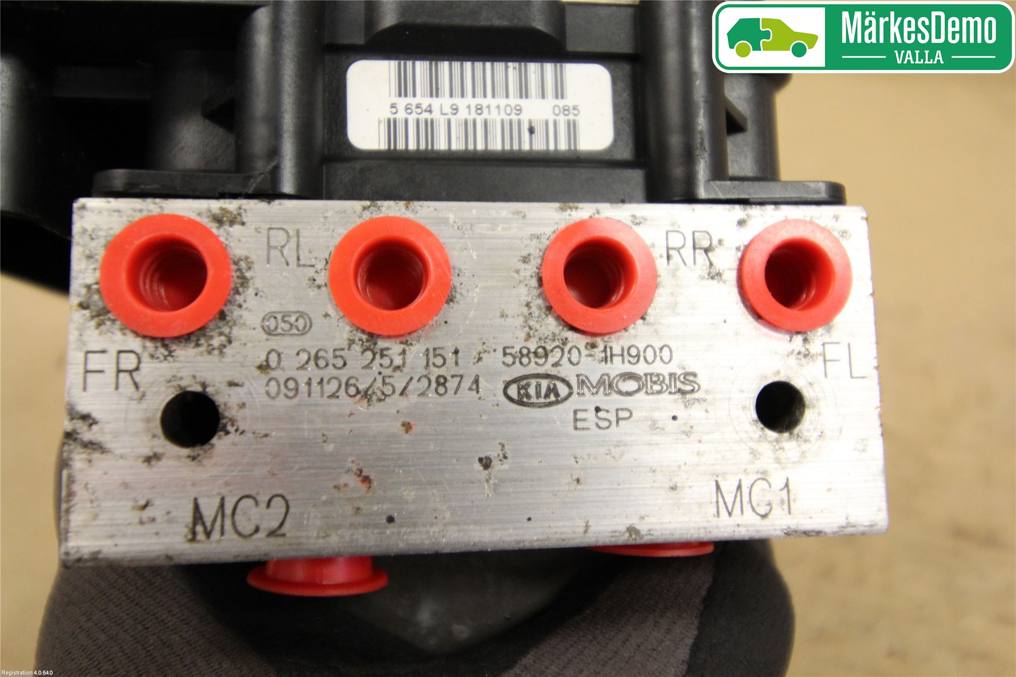 Kia CEED 06-12 Abs Hydraulikkaggregat