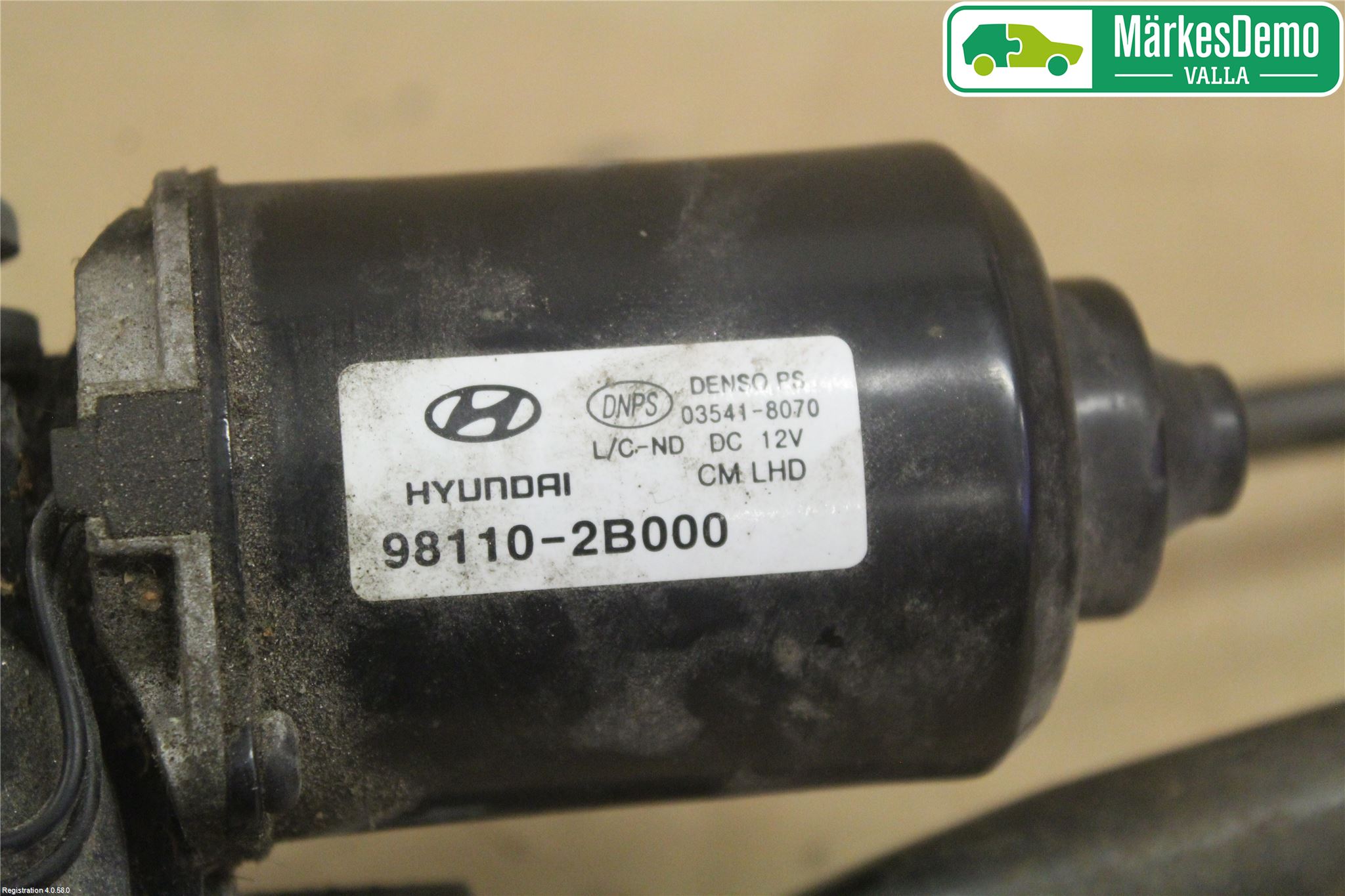 Hyundai SANTA FE  06-12 Viskeroverføring Frontrute