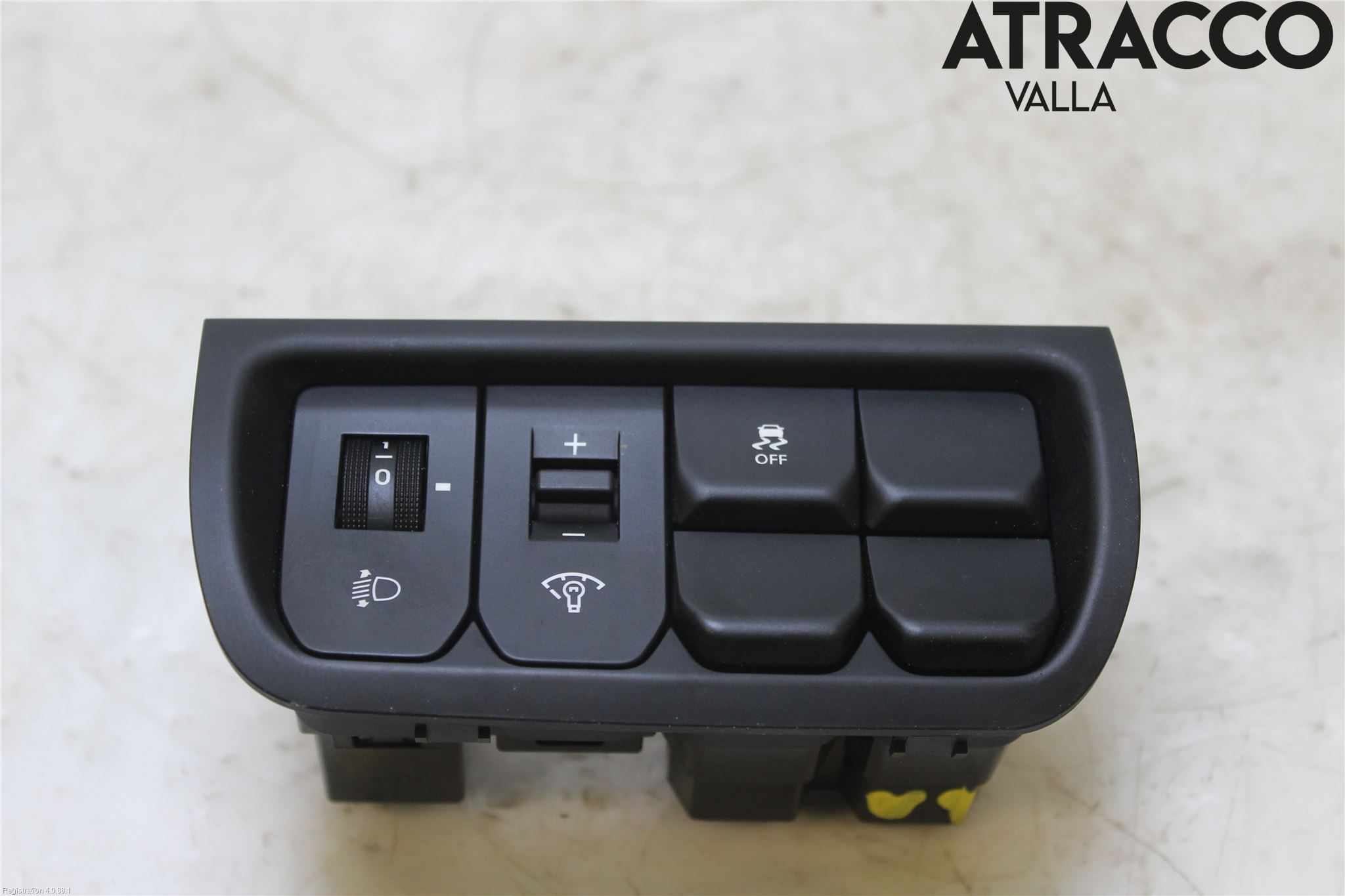 Kia RIO 12-16 Bryter Dashbord Lys Dimming