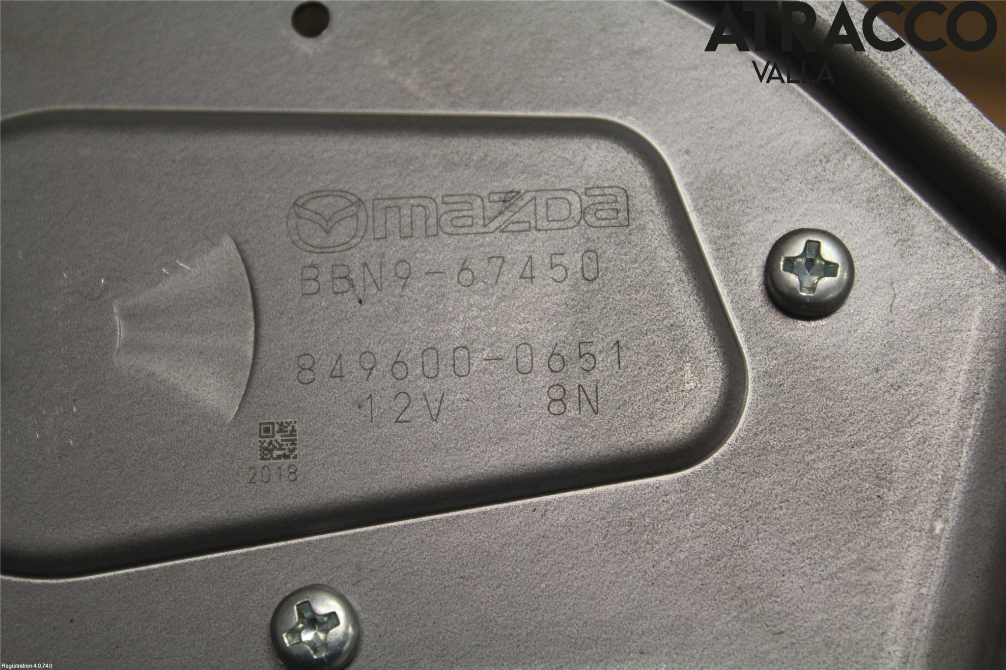 Mazda 3 II 09-13 Viskermotor Bakluke
