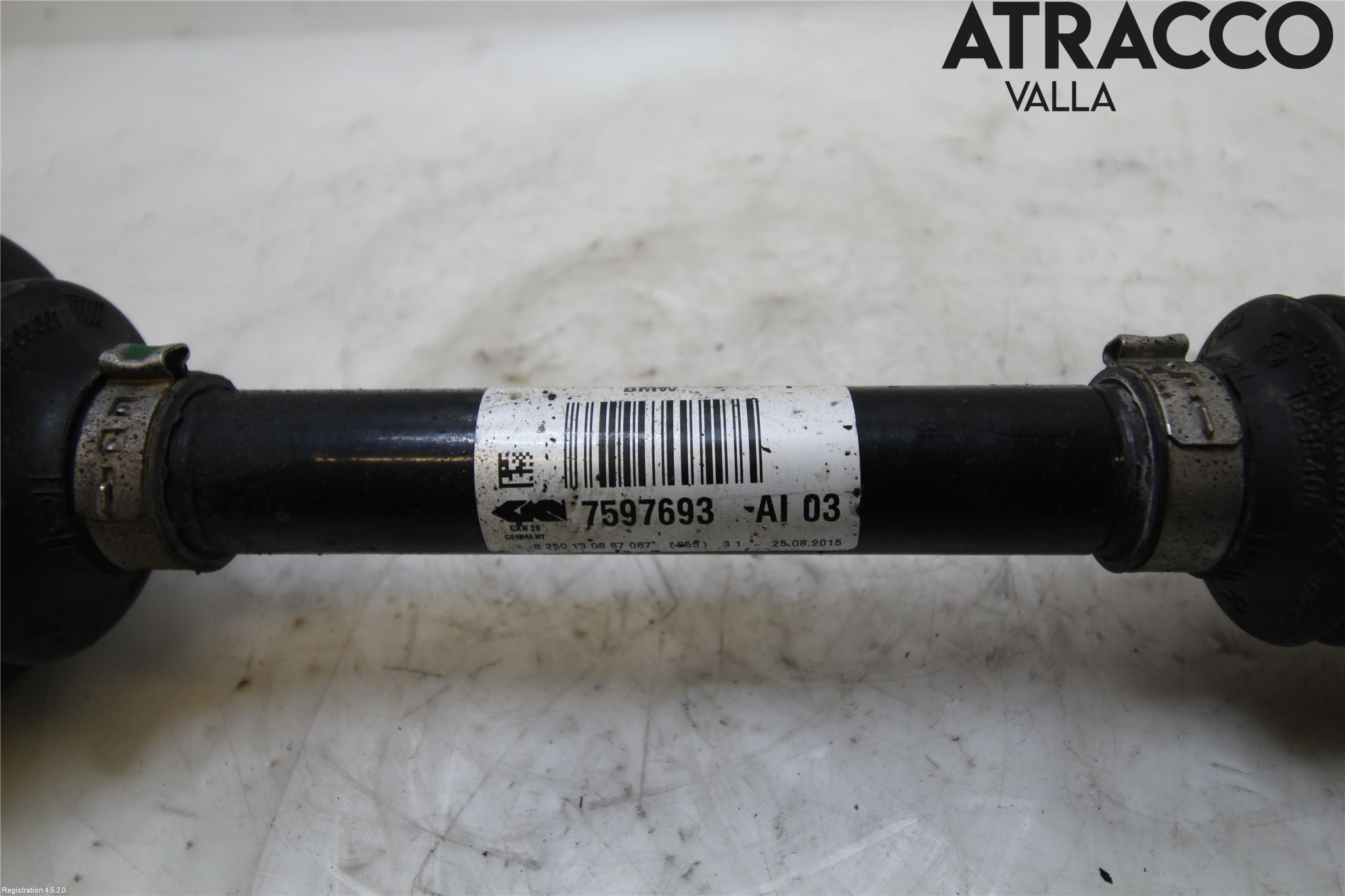 BMW 1 F20/F21 11-19 Drivaksel Foran Kompl Venstre