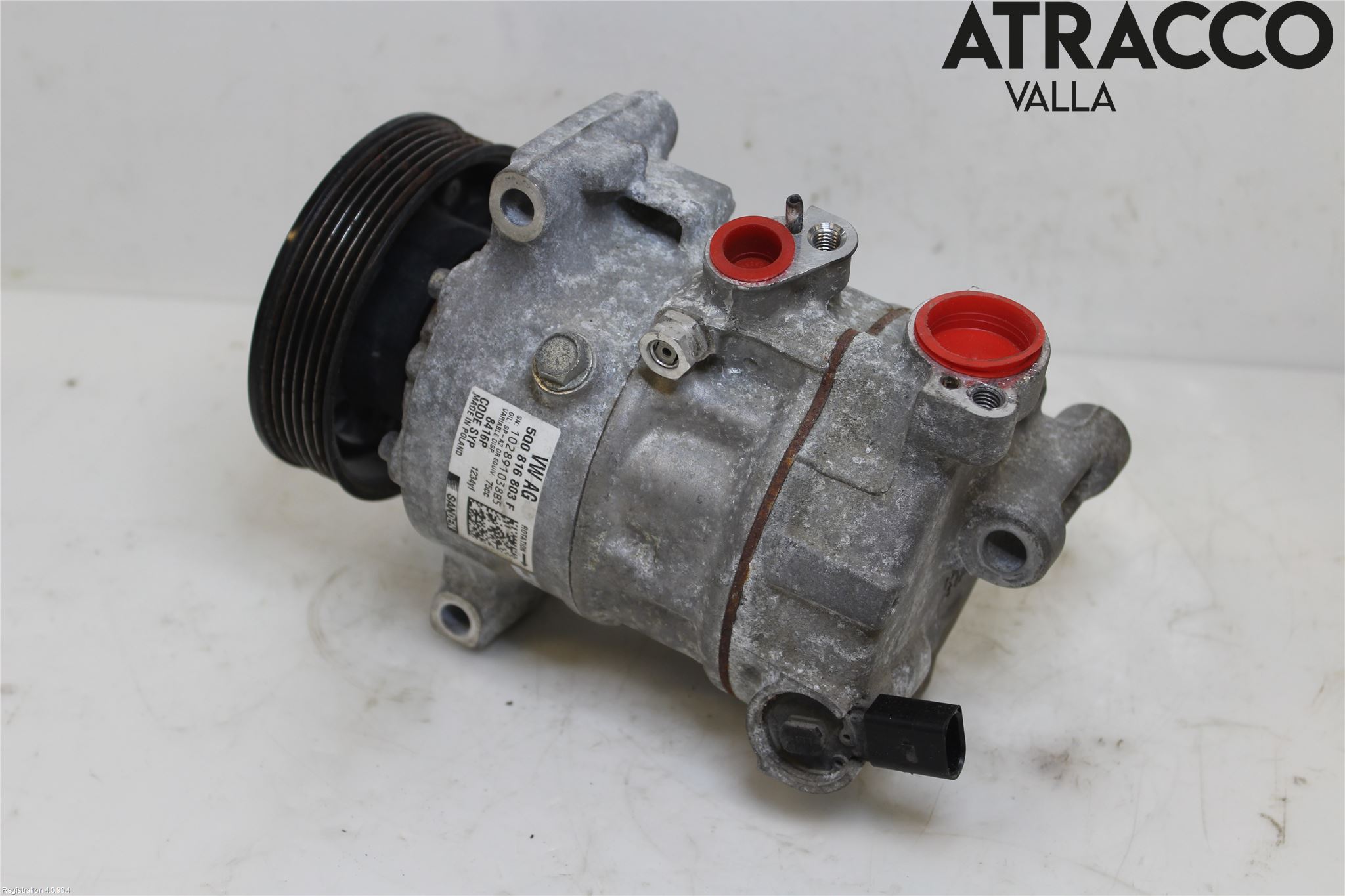 Volkswagen VW GOLF / E-GOLF VII 13-20 Varme Ac Kompressor