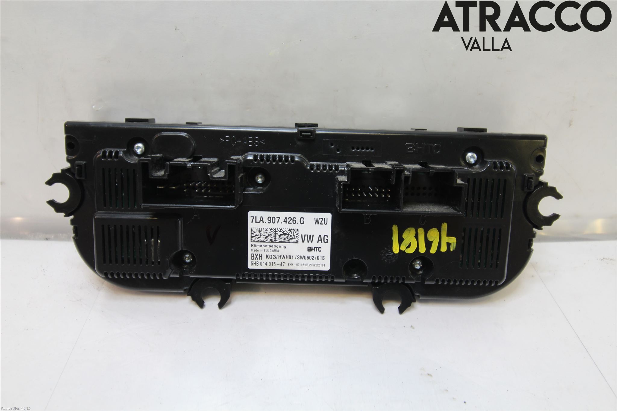 Volkswagen VW TRANSP/CARAVELLE (T6) 16-22 Varme Ac Betjening-Display