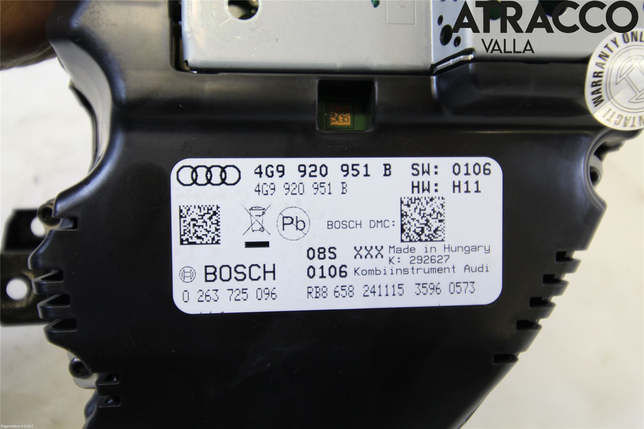 Audi A6 ALLROAD 12-18 Instr Kombinert