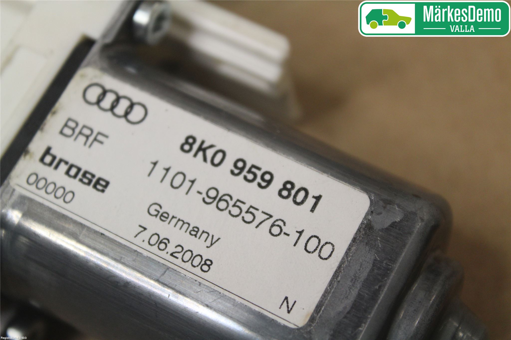 Audi A4/S4 08-11 Vindusheismotor