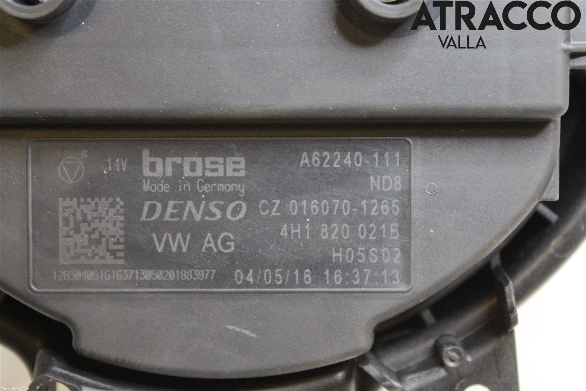 Audi A6 ALLROAD 12-18 Varme Ac Varmeapparatvifte