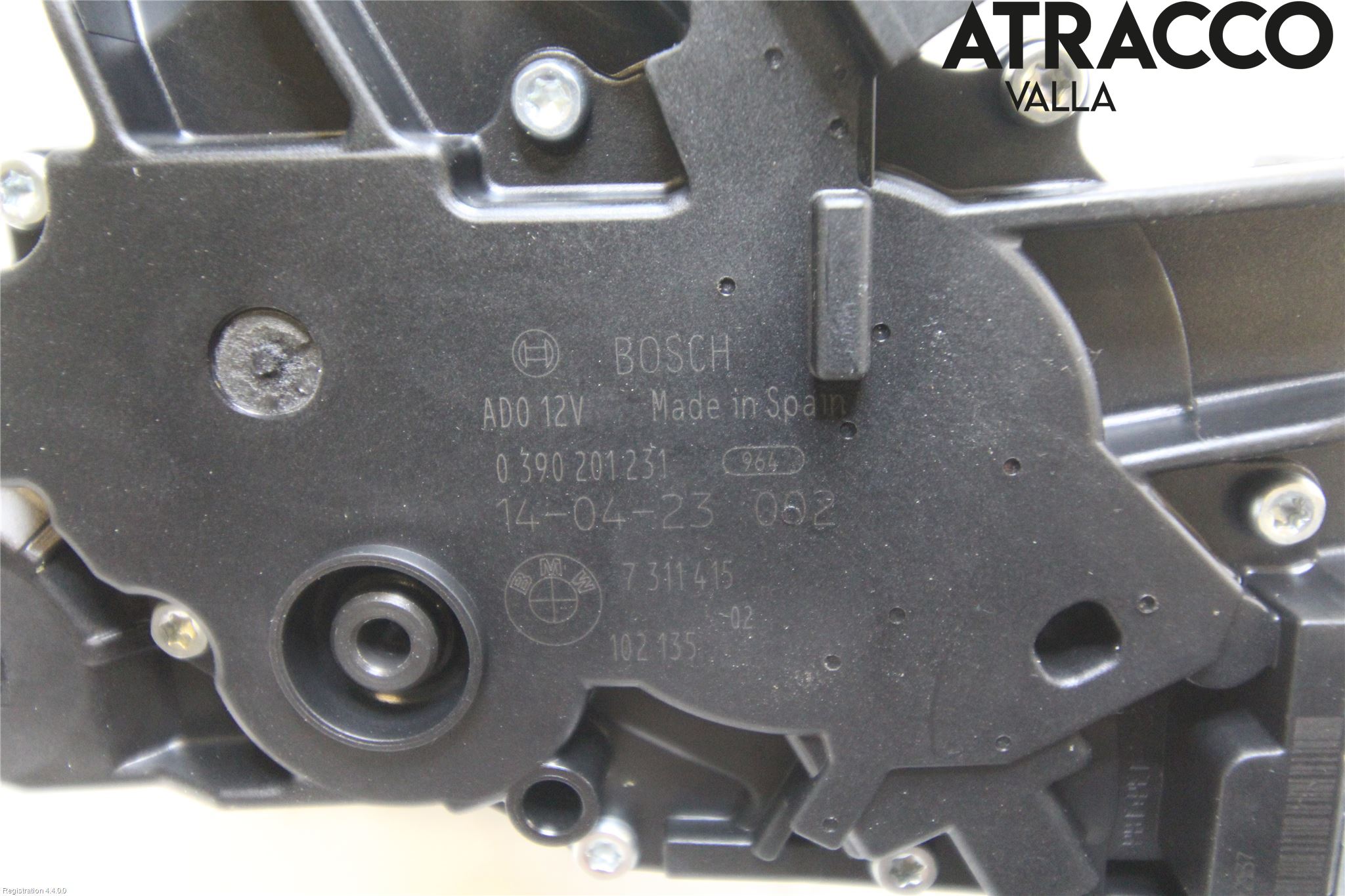 BMW 5 F10/F11/F18 09-17 Viskermotor Bakluke