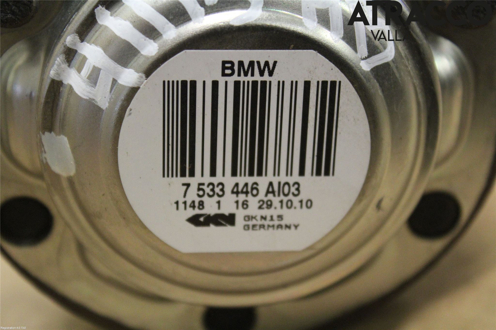 BMW 3 E90/91 SED/TOU 05-12 Drivaksel Bak Kompl Høyre