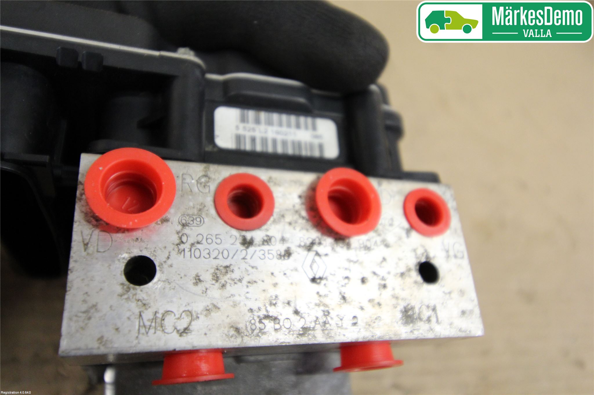 Renault CLIO III  09-12 Abs Hydraulikkaggregat