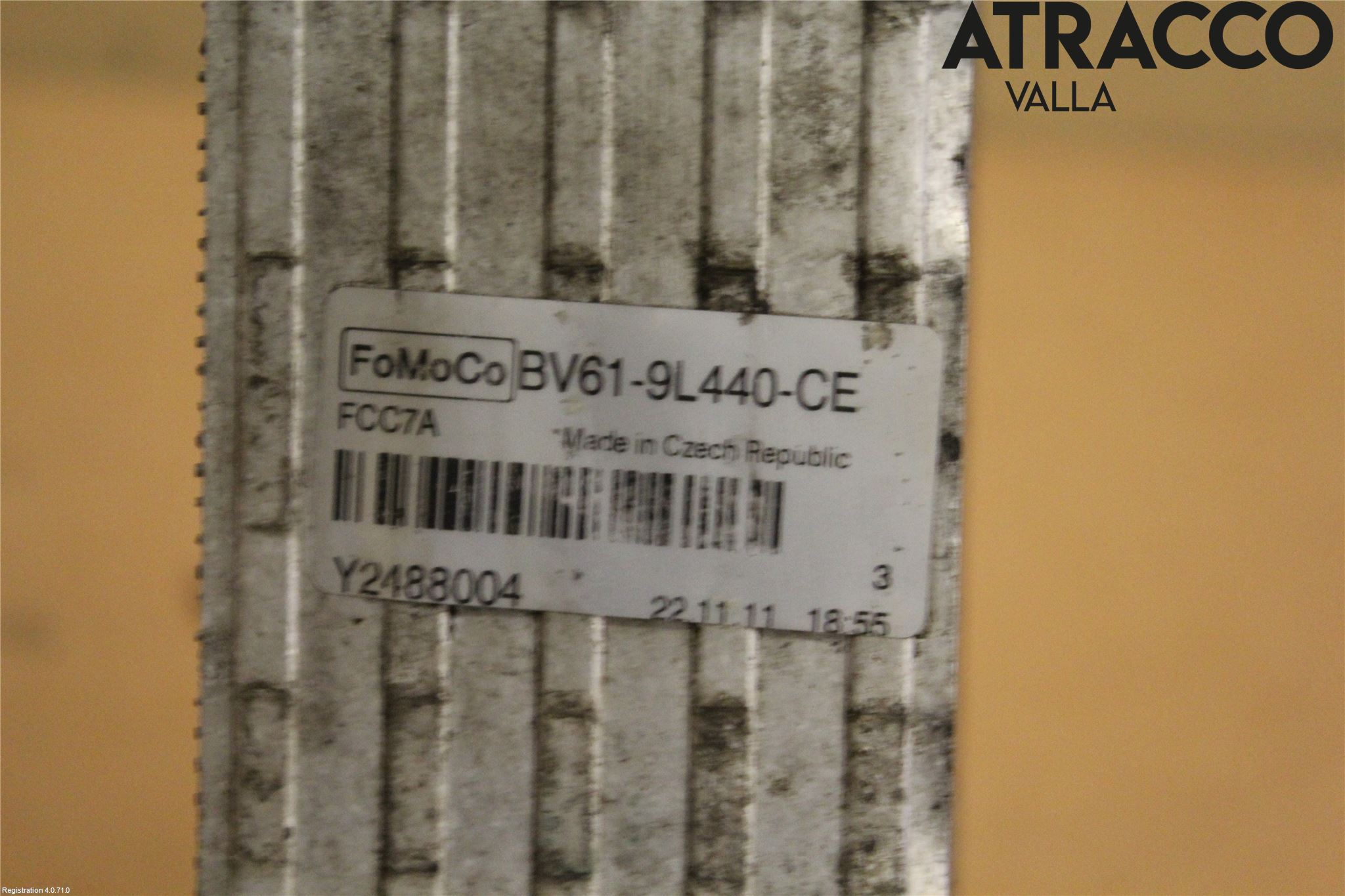 Ford FOCUS 11-14 Intercooler Radiator