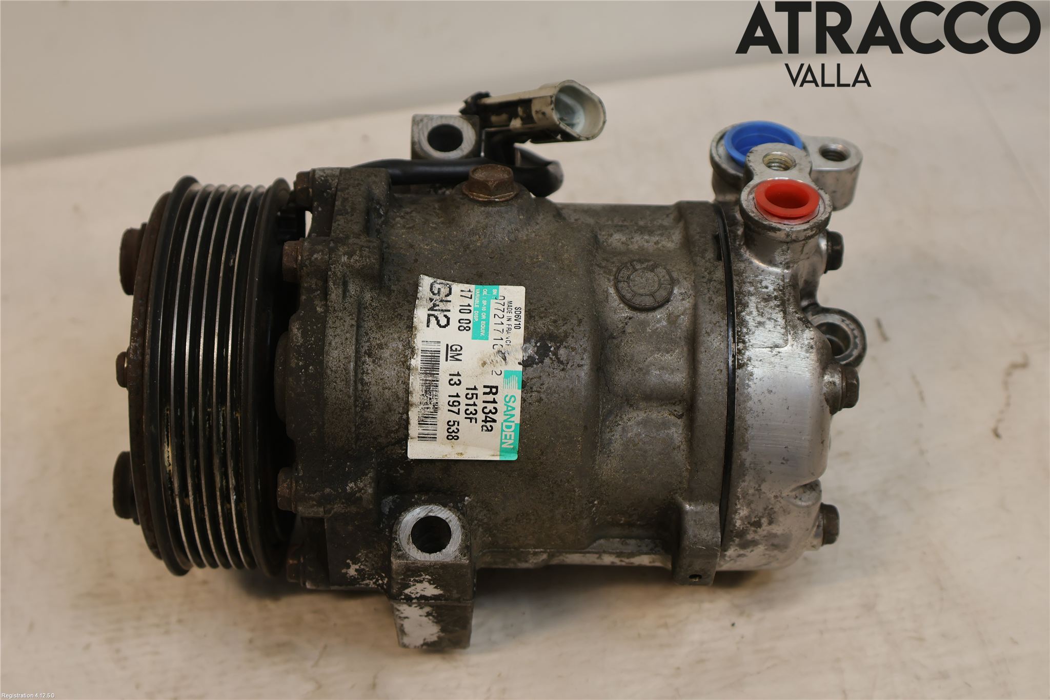 Opel COMBO 02-12 Varme Ac Kompressor