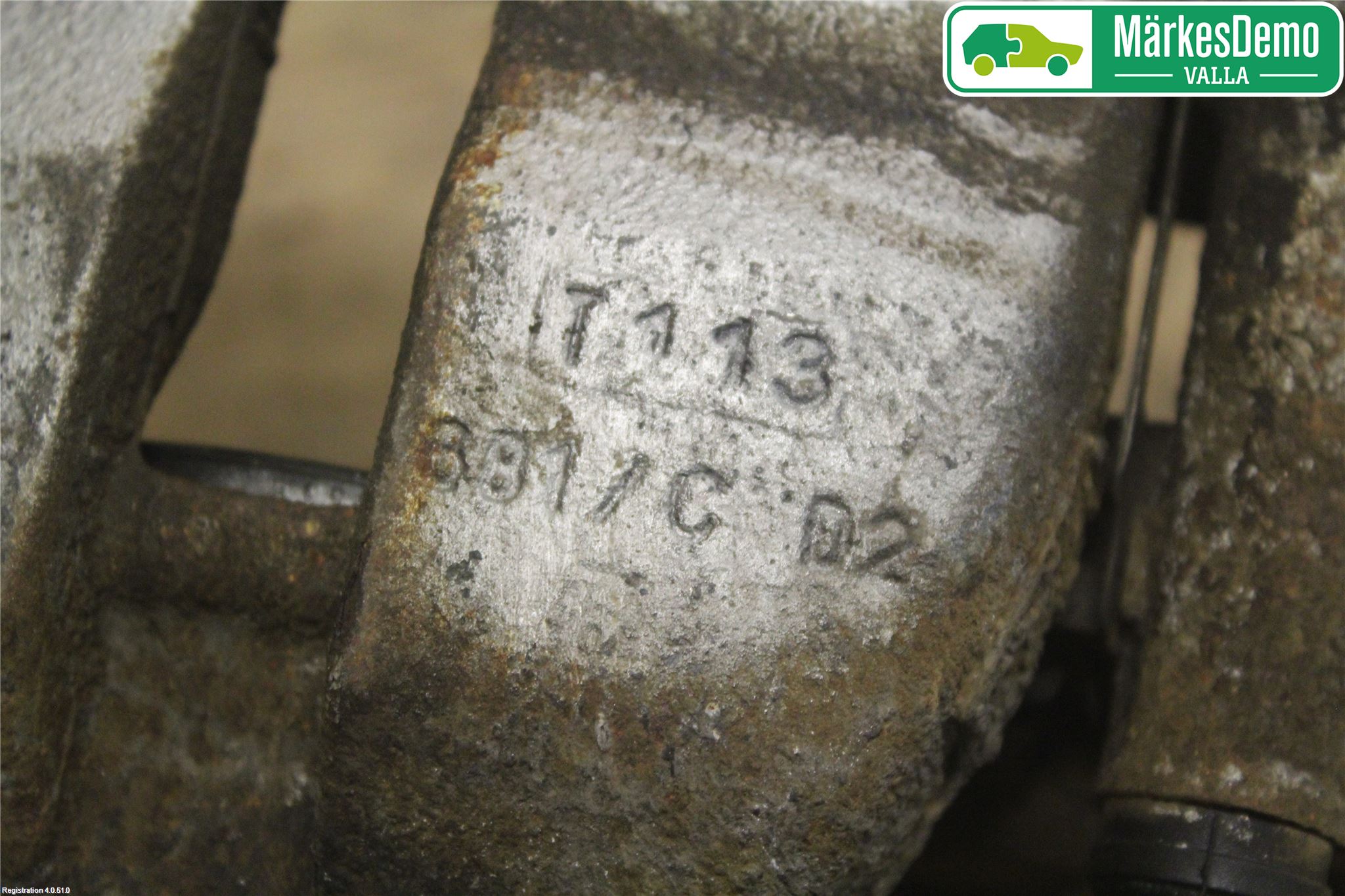 Mercedes-Benz MB CITAN (W415) 13-21 Bremsecaliper Foran Venstre