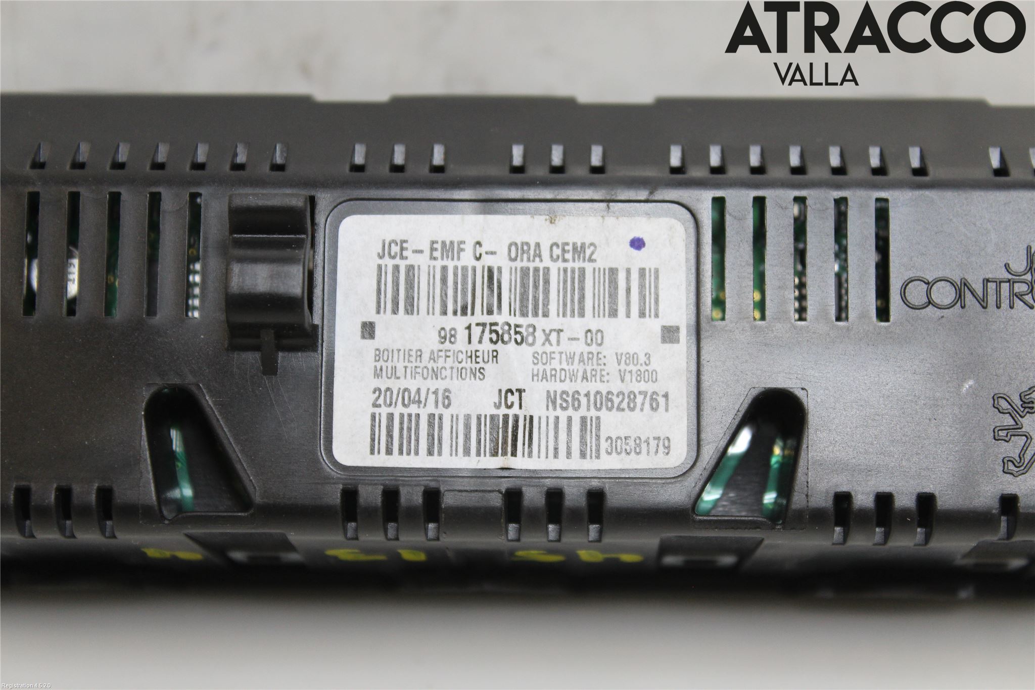 Citroen C3 10-17 Multifunktionsdisplay