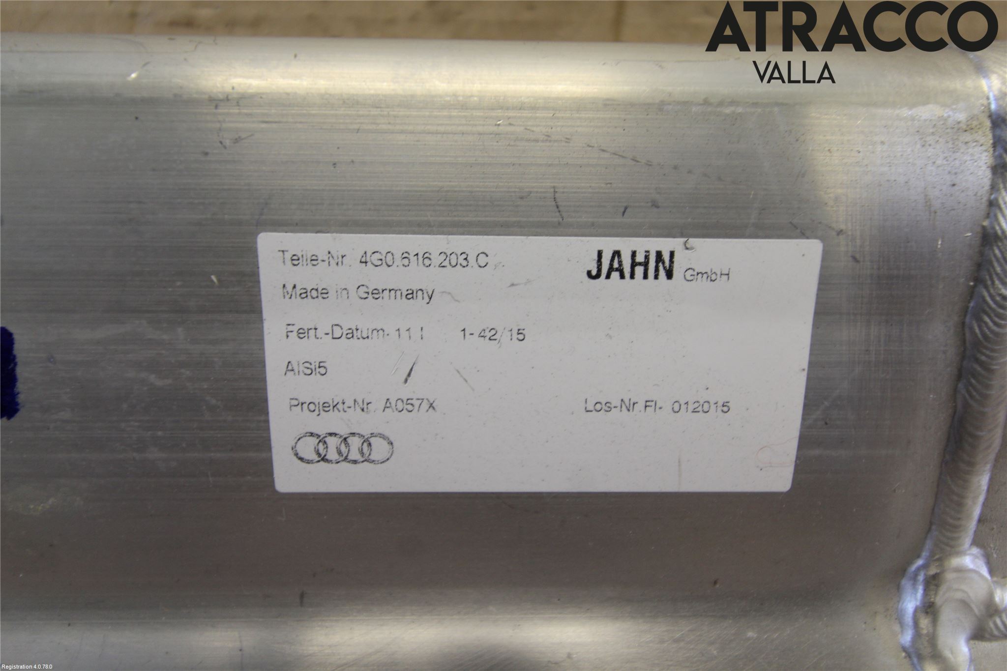 Audi A6 ALLROAD 12-18 Nivå/Lufrfrändring Trycktank