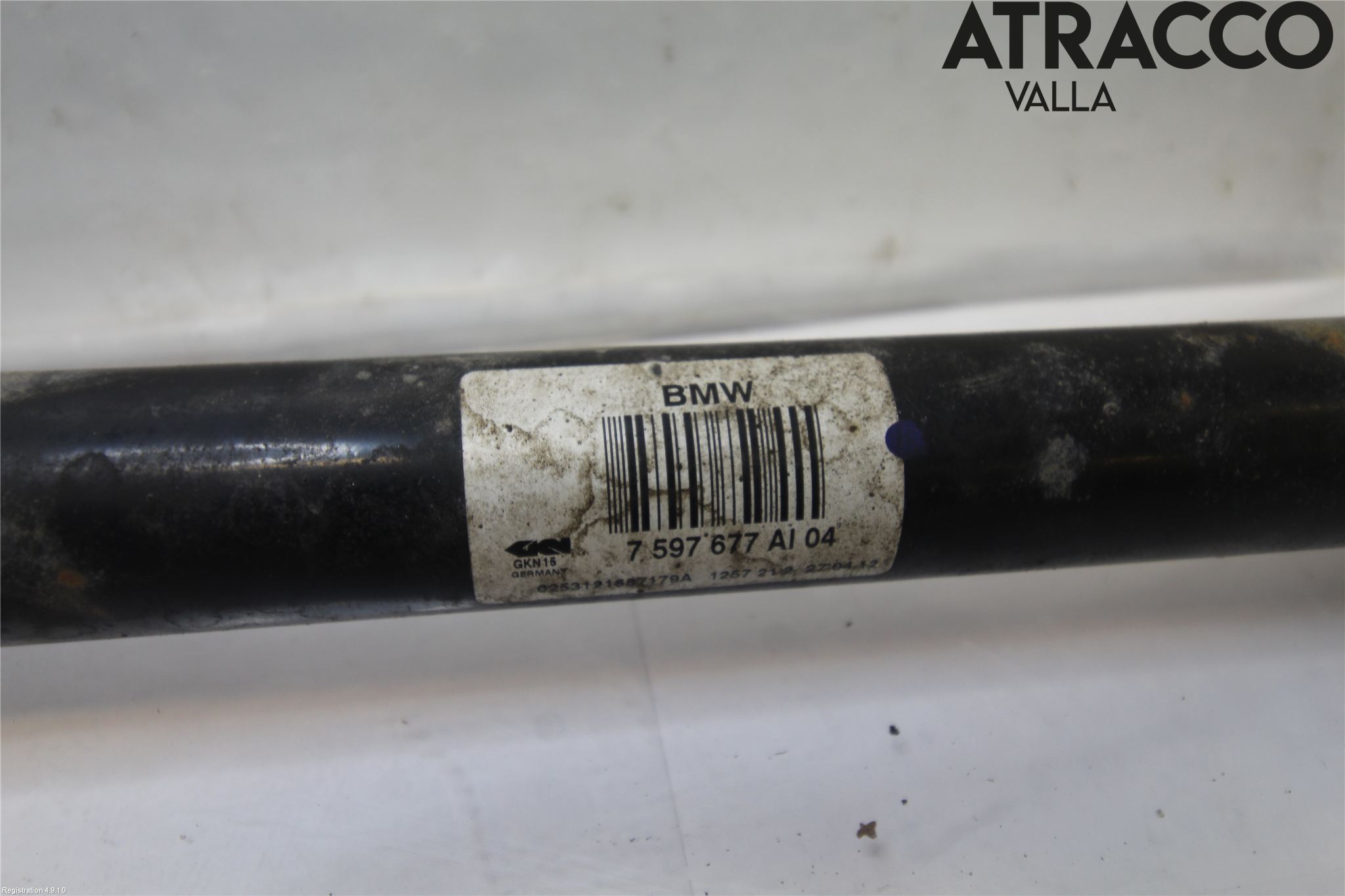 BMW 3 F30/F31/F80 12-19 Drivaksel Bak Kompl Venstre