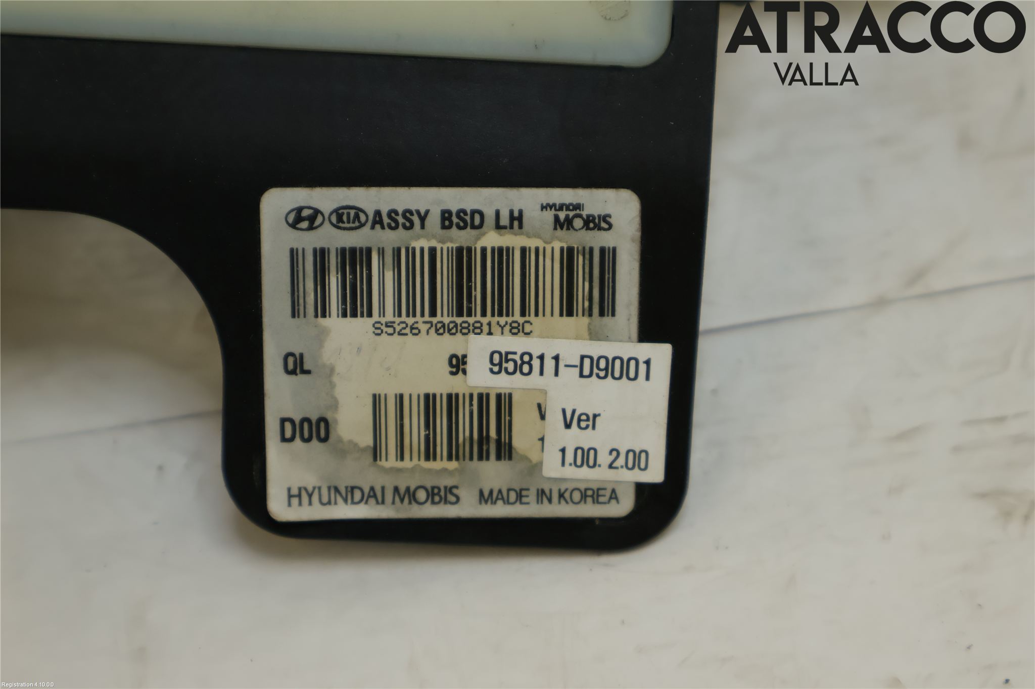 Kia SPORTAGE (QL) 16-21 Sensor Kollisjonsbeskyttelse