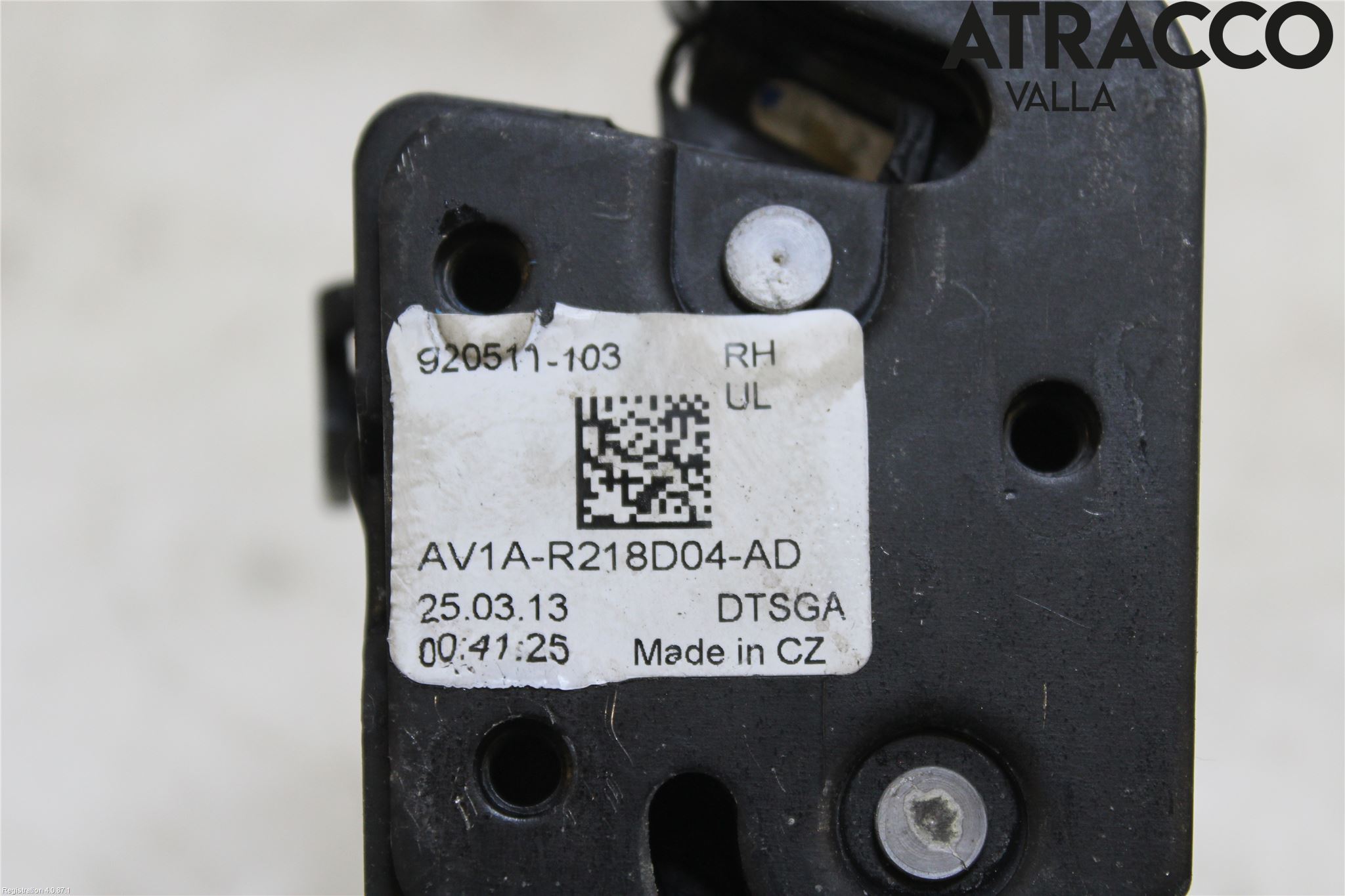 Ford B-MAX 12-17 Dørlås - Låsekasse