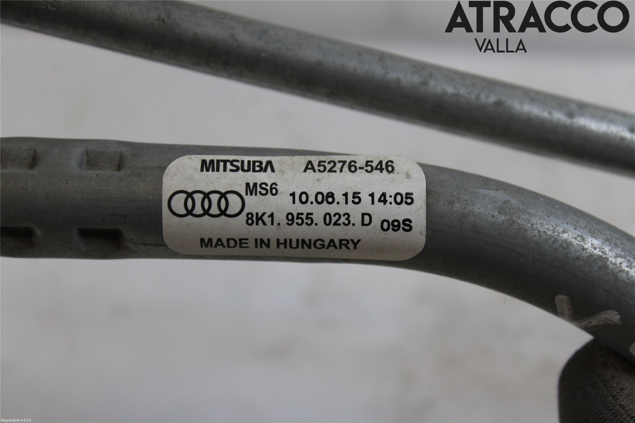 Audi A4 12-15 Viskeroverføring Frontrute