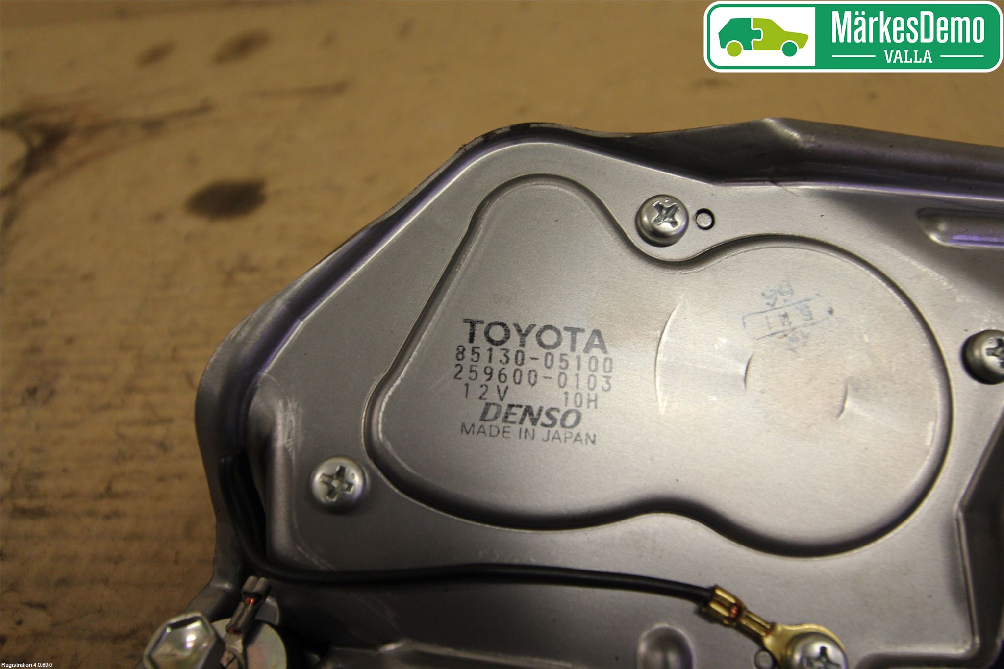 Toyota AVENSIS 07-08 Viskermotor Bakluke