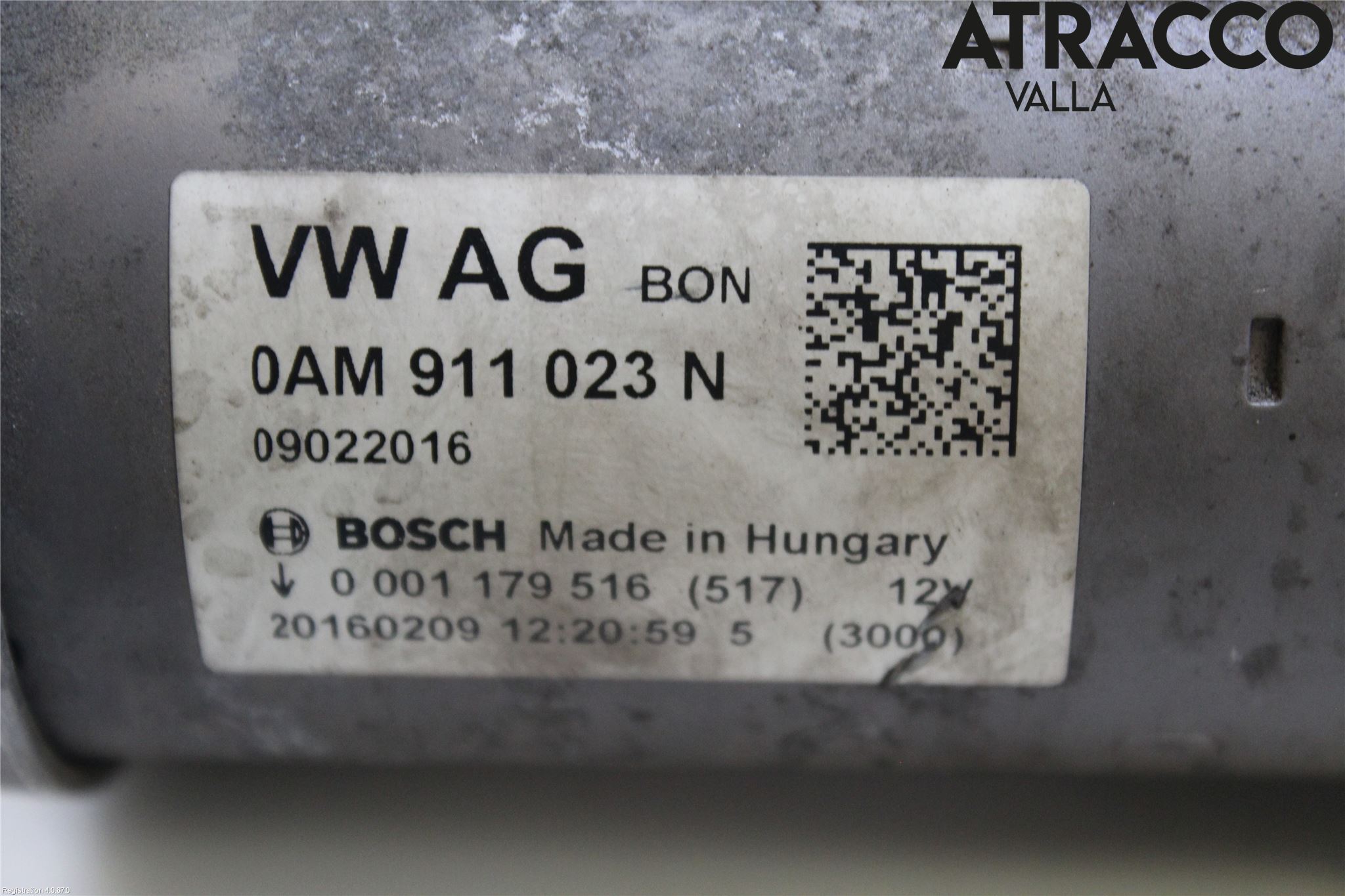 Volkswagen VW POLO 10-17 Startmotor