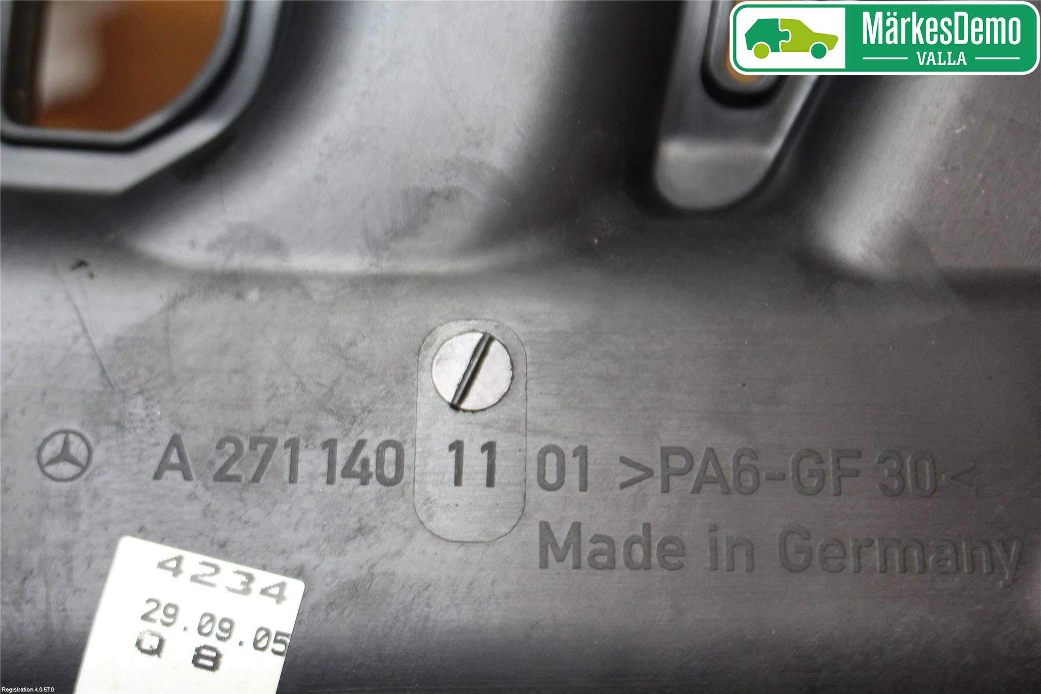 Mercedes-Benz MB C (203) 00-07 Innsugningsmanifold