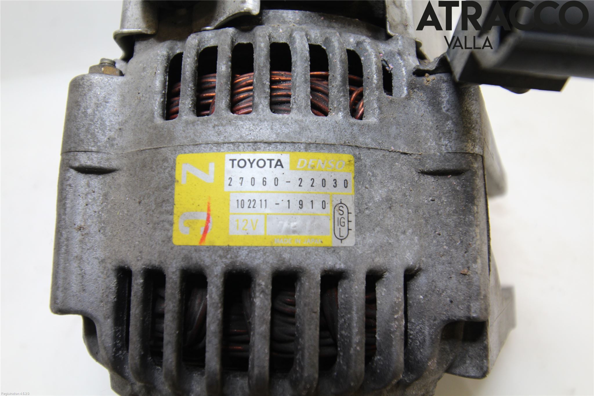 Toyota COROLLA 02-07 Dynamo