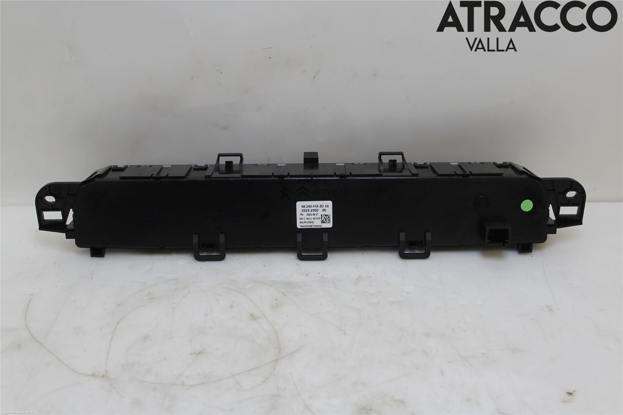 Peugeot PARTNER/E-PARTNER 19- Varme Ac Betjening-Display