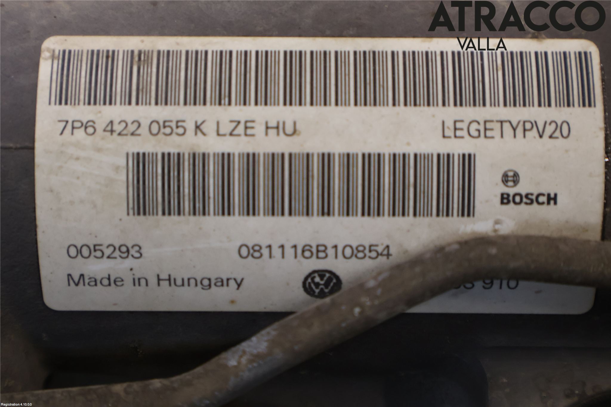 Volkswagen VW TOUAREG 7P 11-18 Servo Snekke - Tannstang