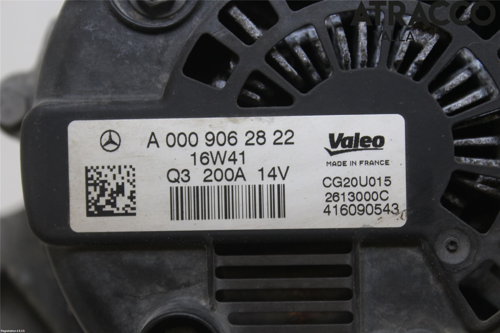 Mercedes-Benz MB VITO/V-KLASS (W640,W447,W448) 14- Dynamo