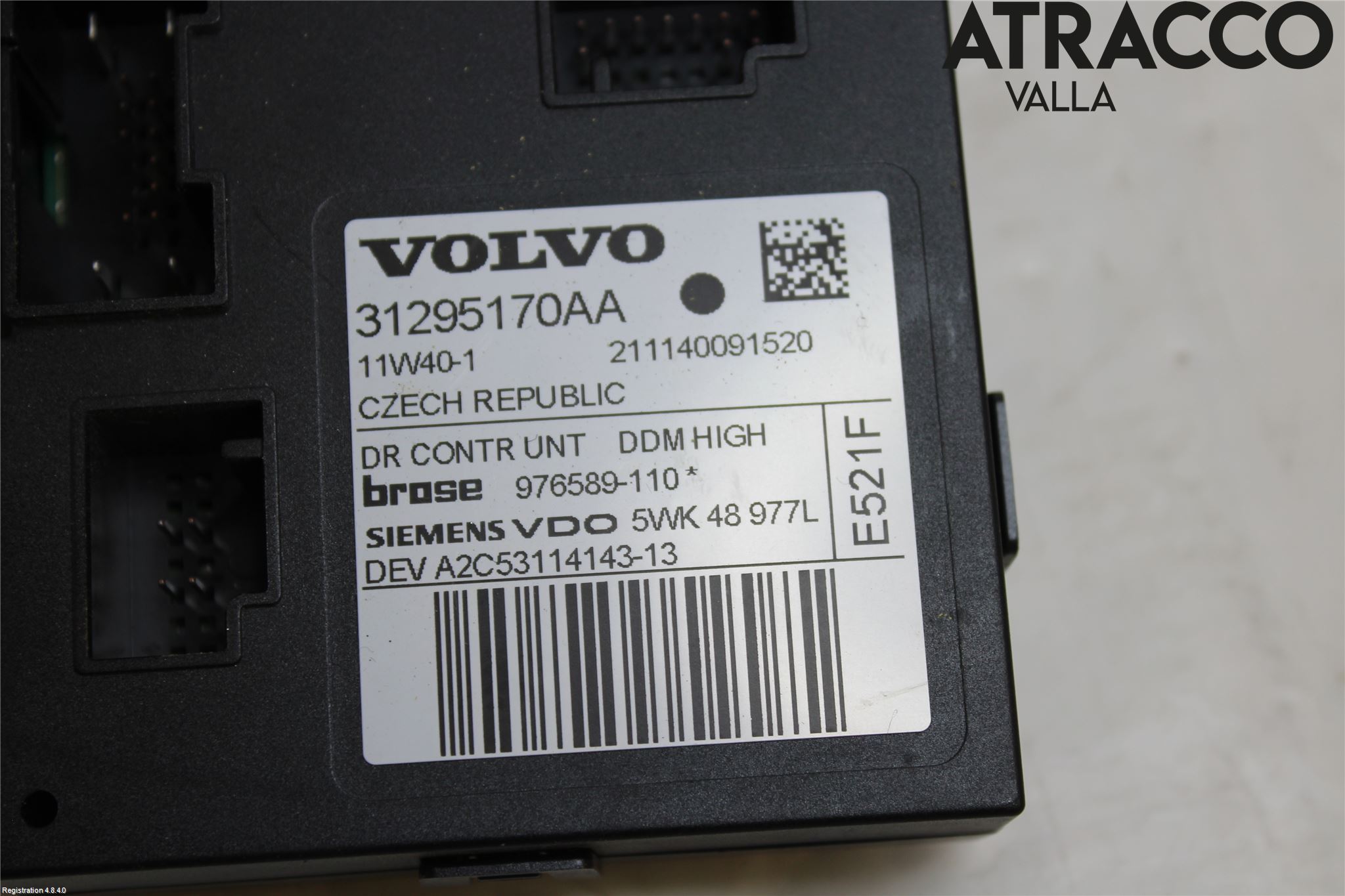 Volvo V50 08-12 Vindusheismotor
