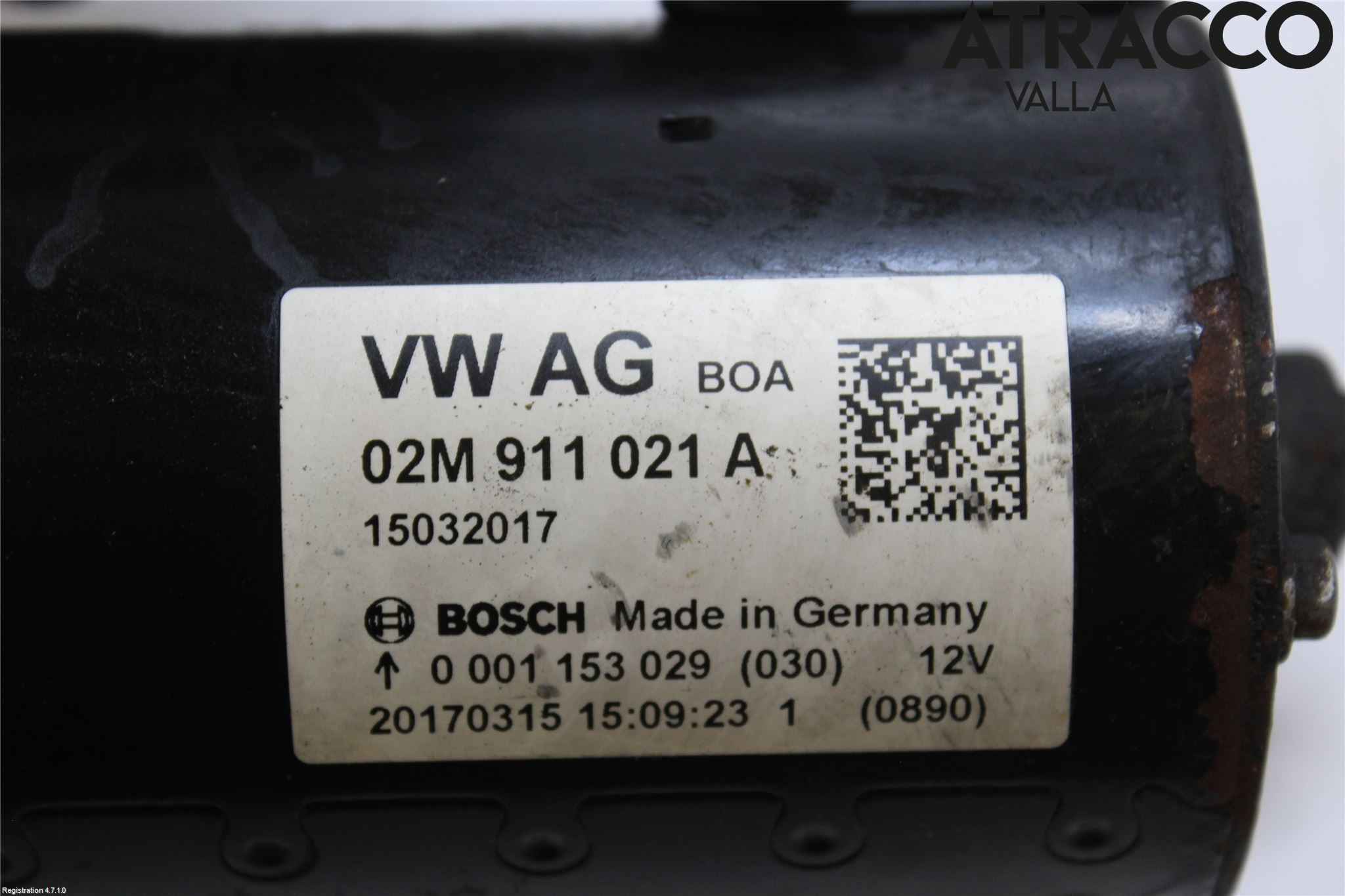 Volkswagen VW TRANSP/CARAVELLE (T6) 16-22 Startmotor Diesel