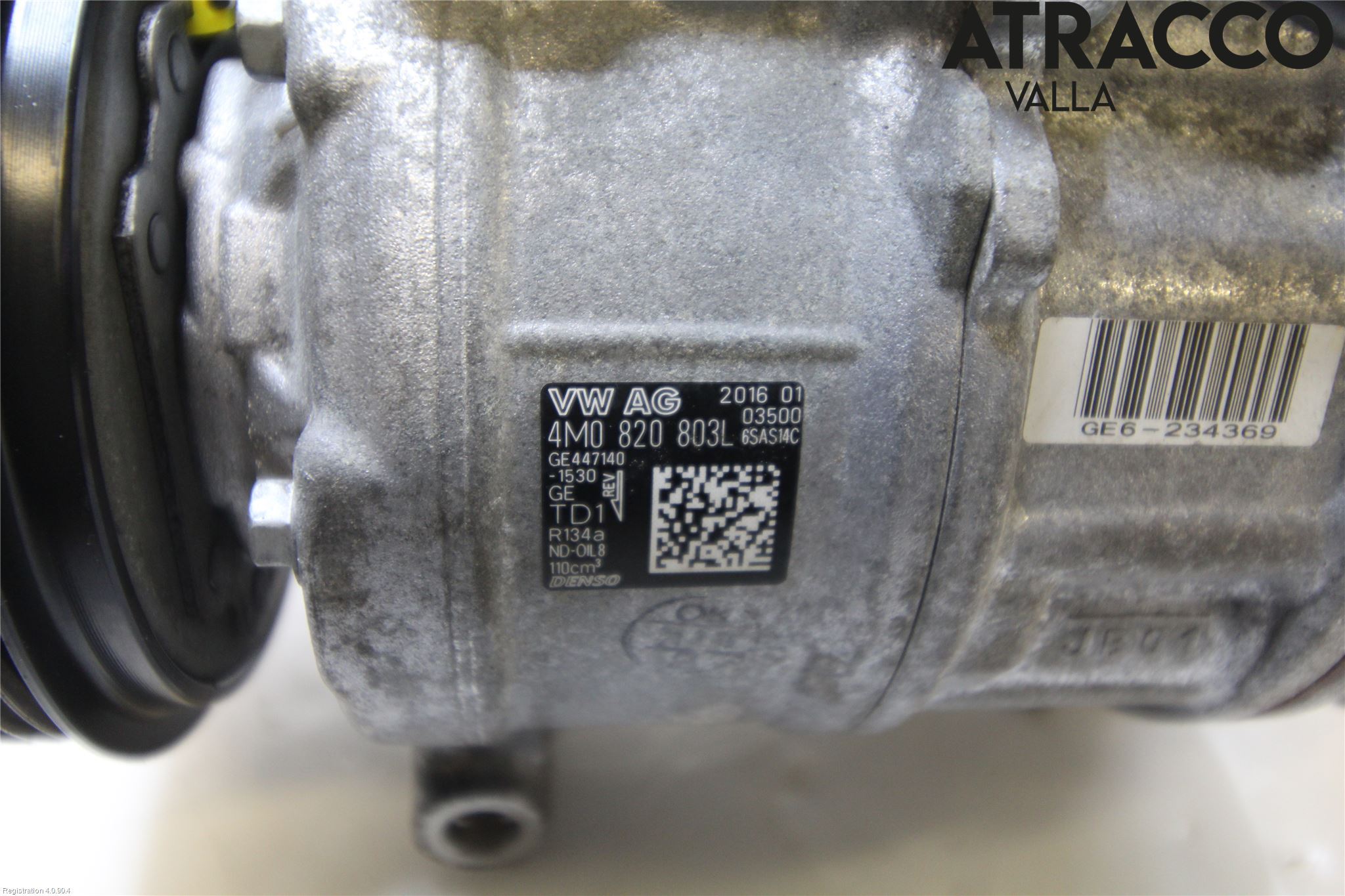 Audi A6/S6 4G 11-18 Varme Ac Kompressor