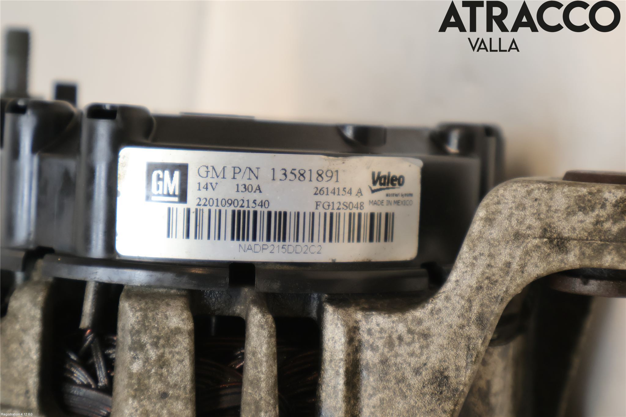 Opel ZAFIRA C 12-19 Dynamo