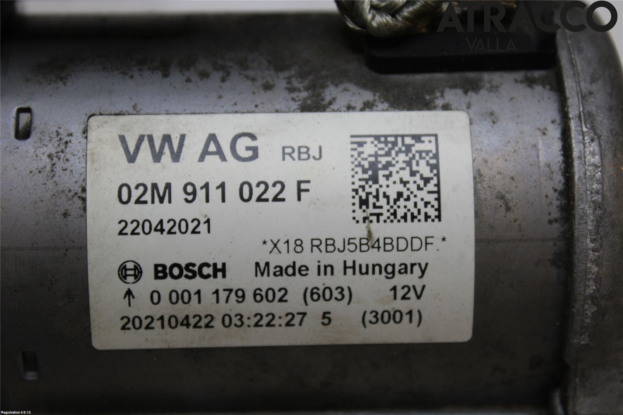 Volkswagen VW T-ROC 18- Startmotor