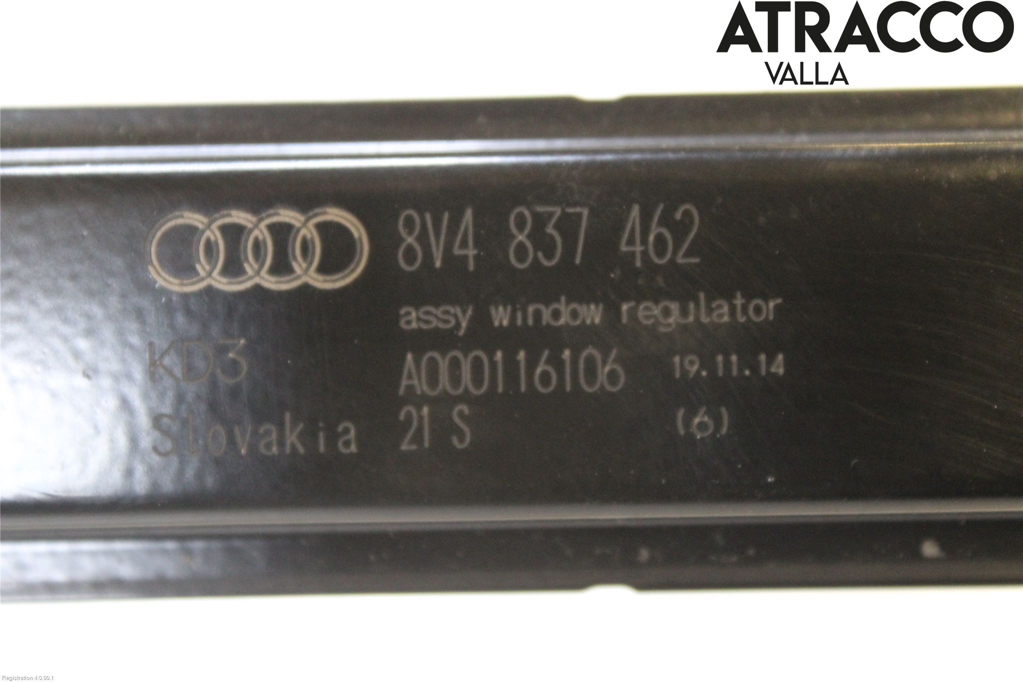 Audi A3/S3 8V 13-20 Vindusheis El Komp