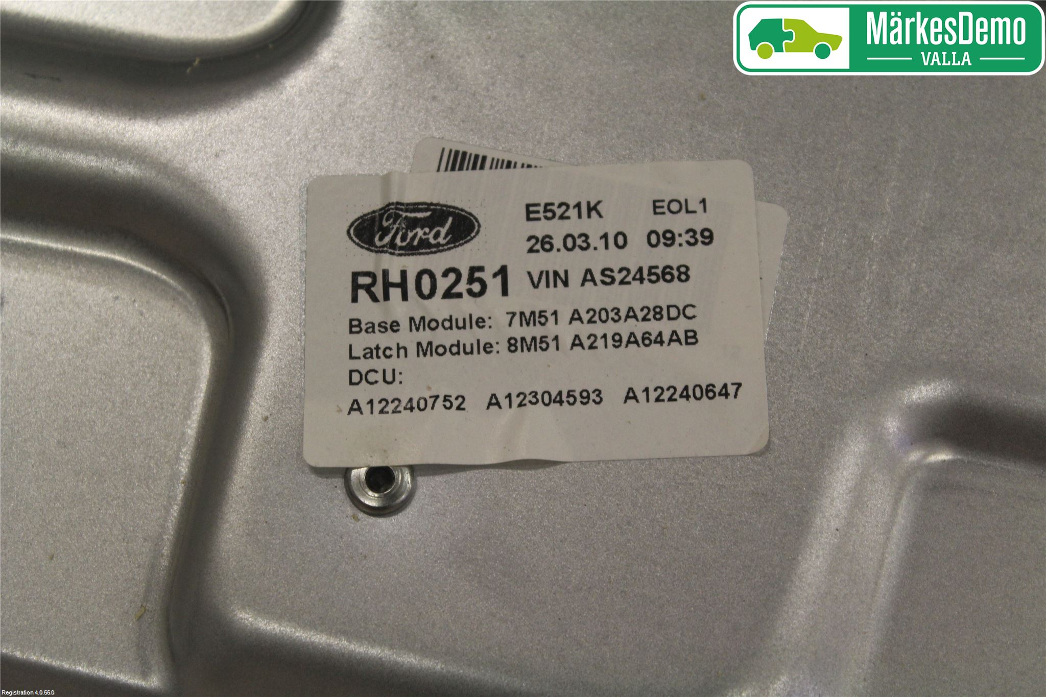 Ford FOCUS 08-11 Vindusheis El Komp