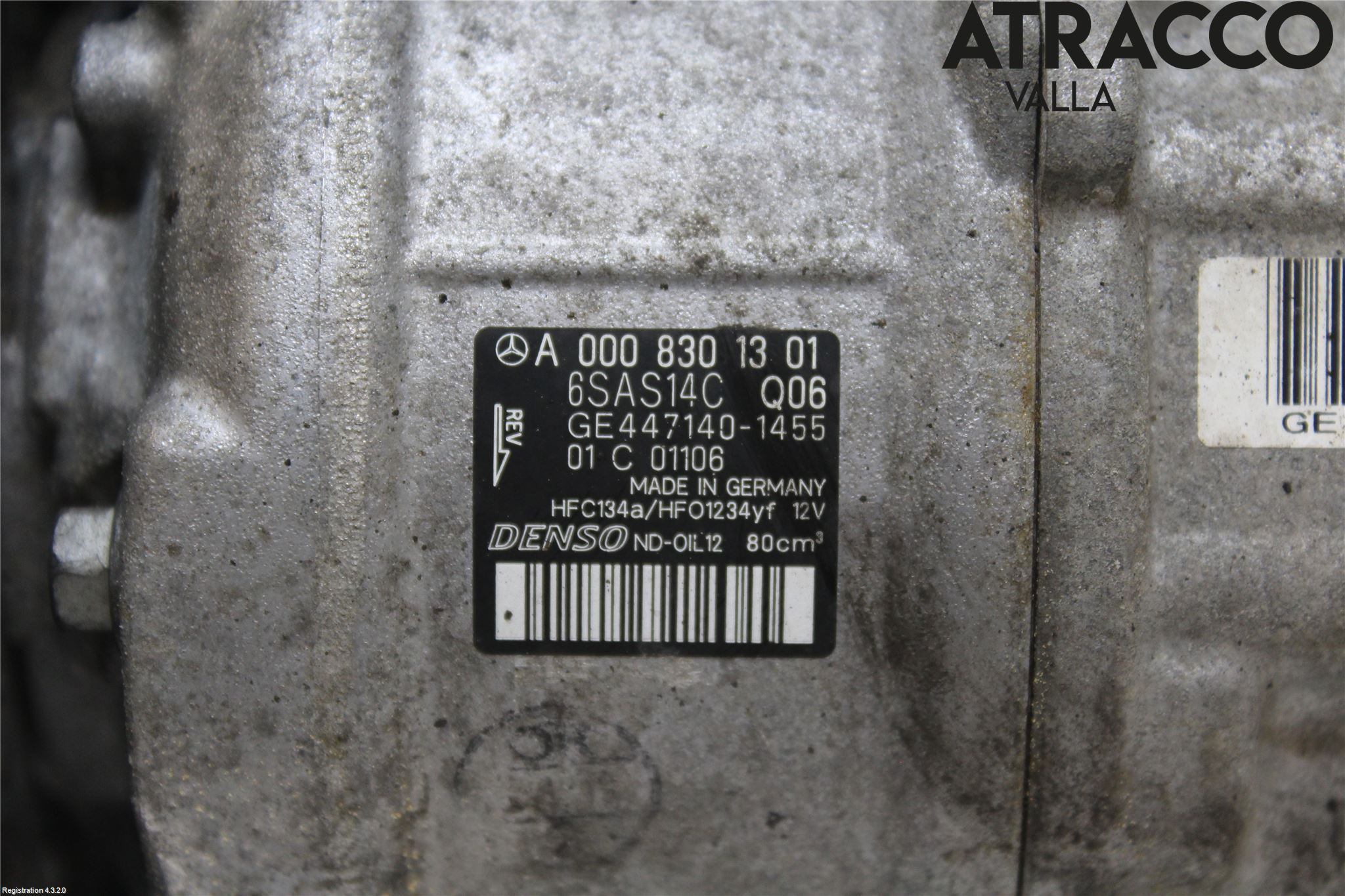 Mercedes-Benz MB E-KLASS (W213) 16-23 Varme Ac Kompressor