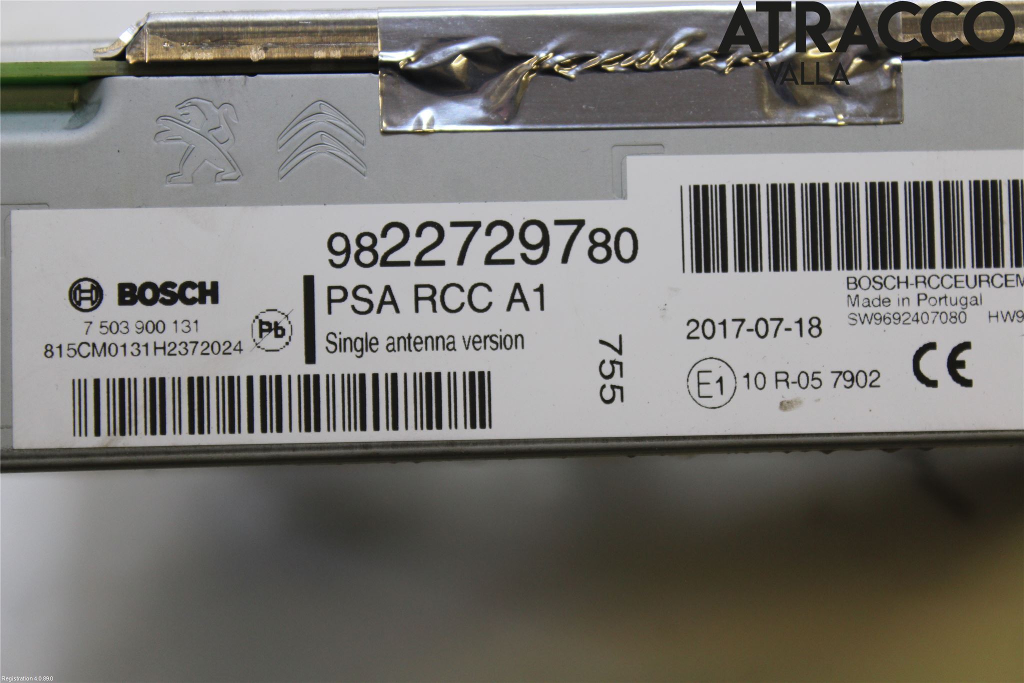 Peugeot PEUGOT 208 16-19 Stereo Radio