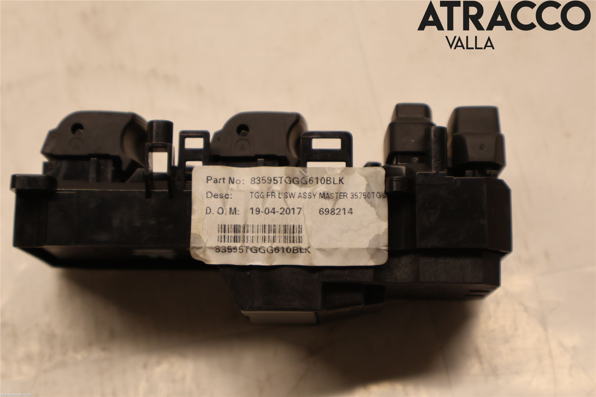 Honda CIVIC 17-22 Bryter Vindusheis