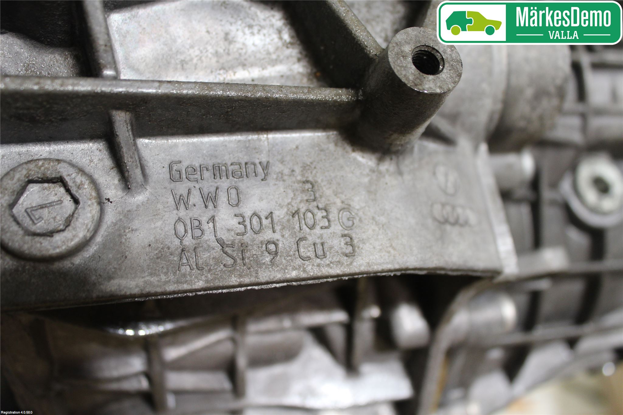 Audi A4/S4 08-11 Gearkasse 6 Trinn