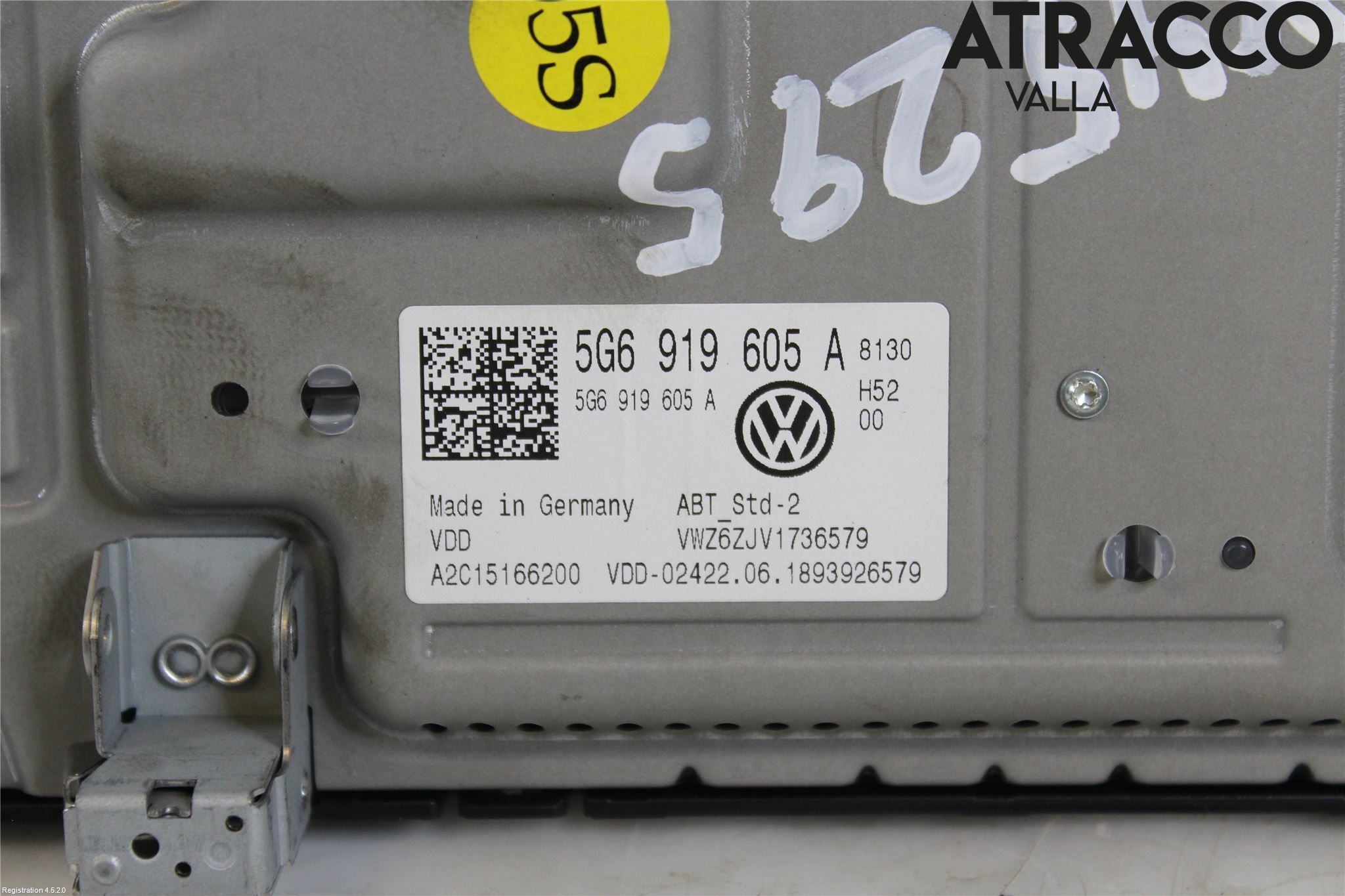Volkswagen VW TIGUAN 16-24 Multifunktionsdisplay