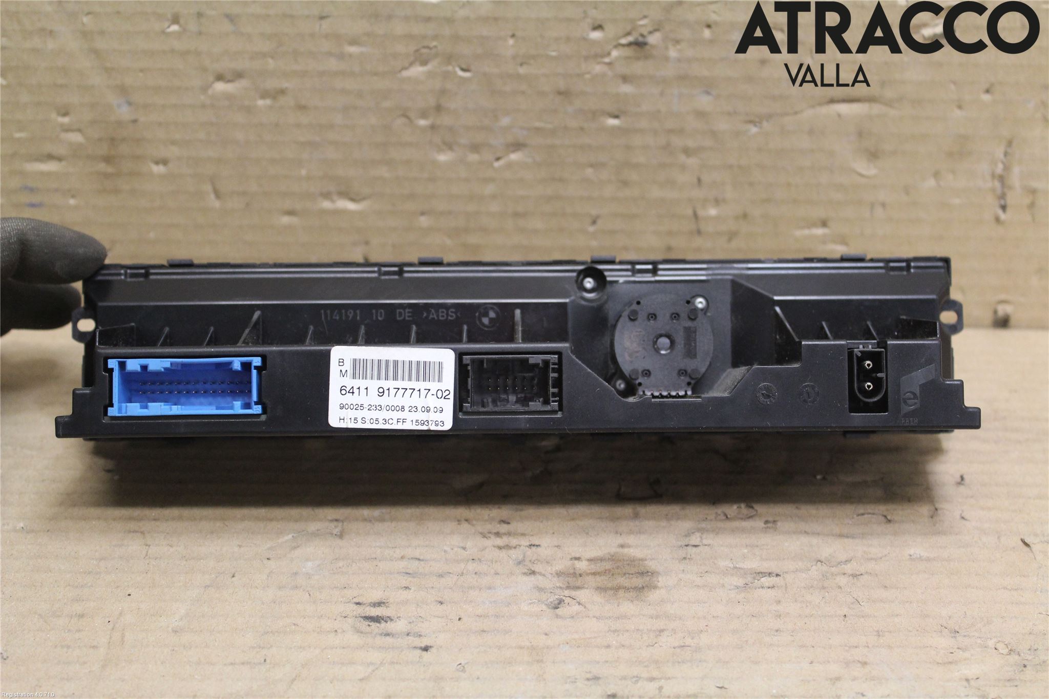 BMW 5 E60/61 Sed/Tou 02-10 Varme Ac Betjening-Display