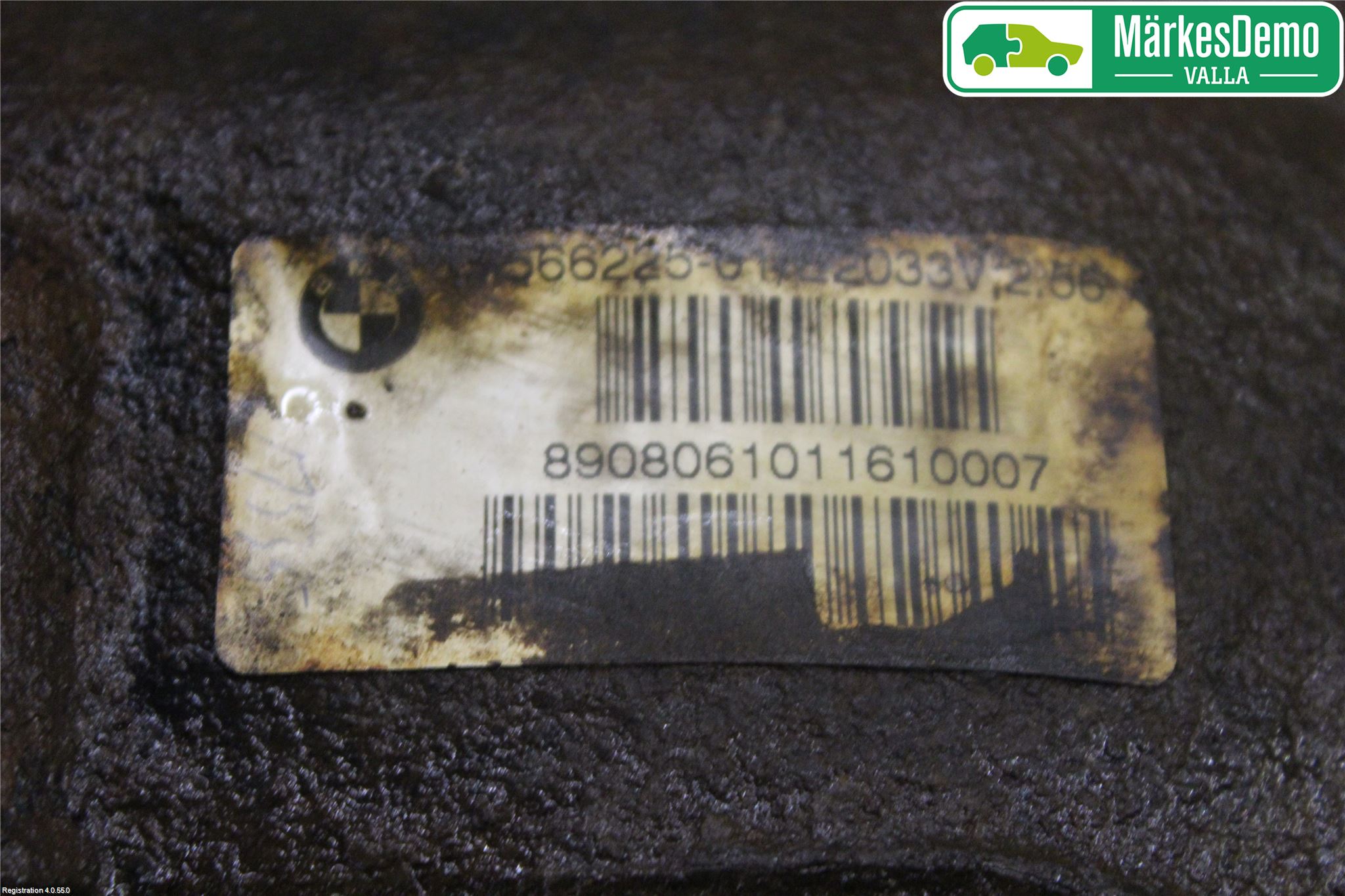 BMW 3 E90/91 SED/TOU 05-12 Bakaksel Kardang Bak -Diff