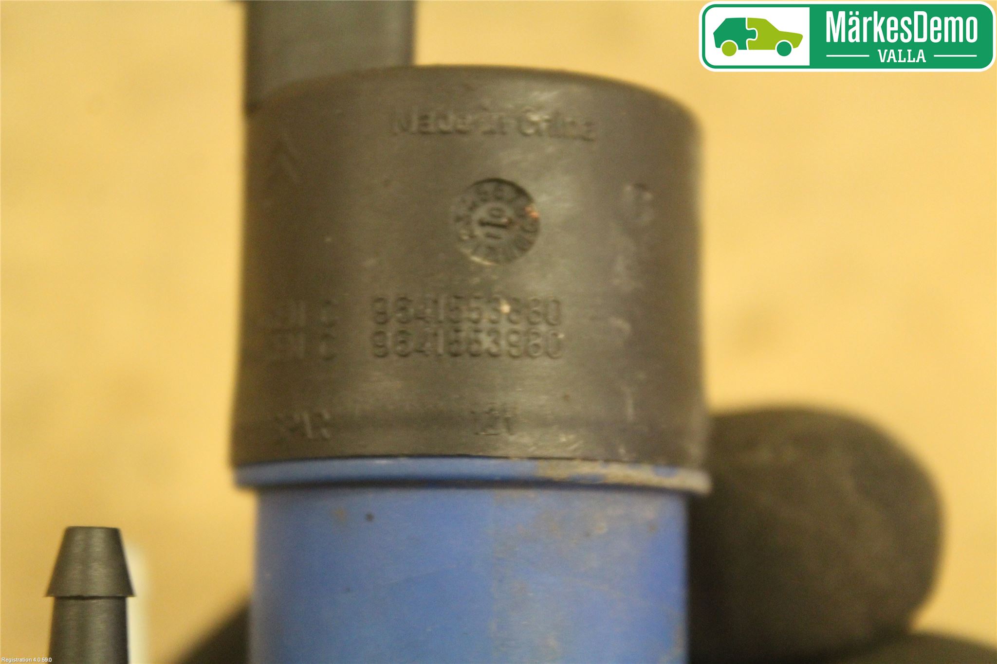Renault CLIO III  09-12 Spylerpumpe Høytrykk