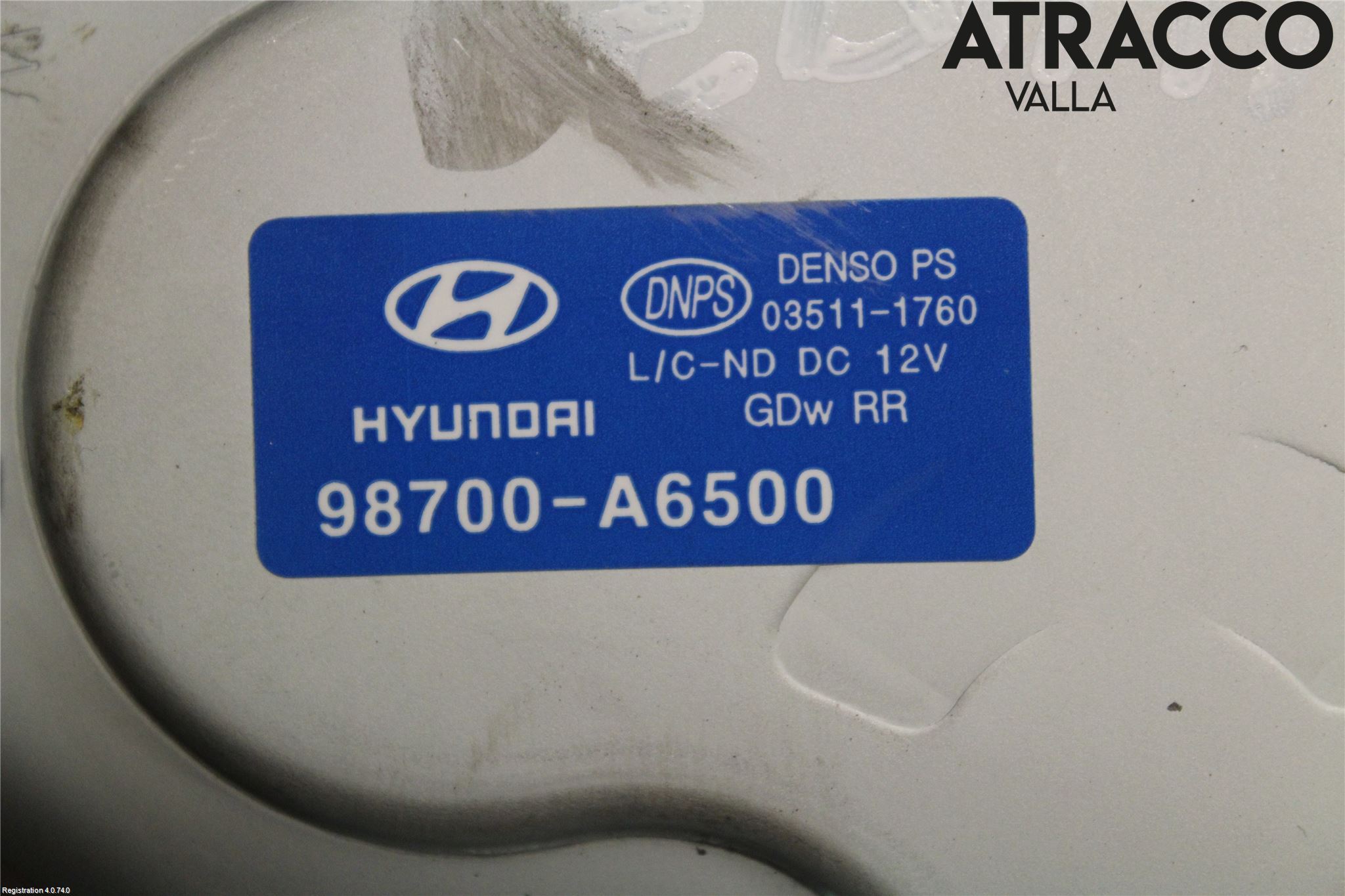 Hyundai i30 GD 13-17 Viskermotor Bakluke