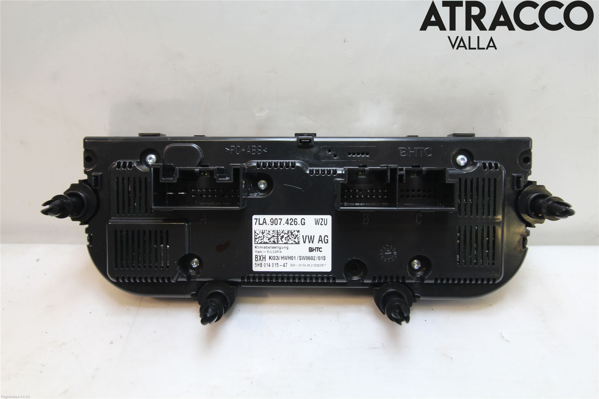 Volkswagen VW TRANSP/CARAVELLE (T6) 16-22 Varme Ac Betjening-Display